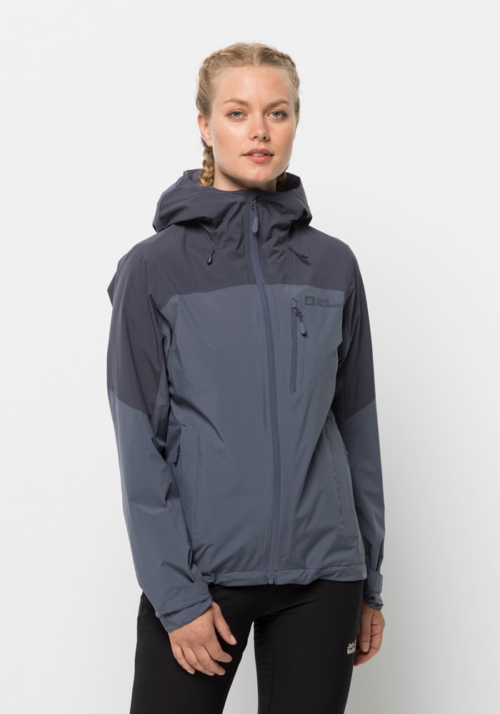 Outdoorjacke »GO HIKE JACKET W«, mit Kapuze