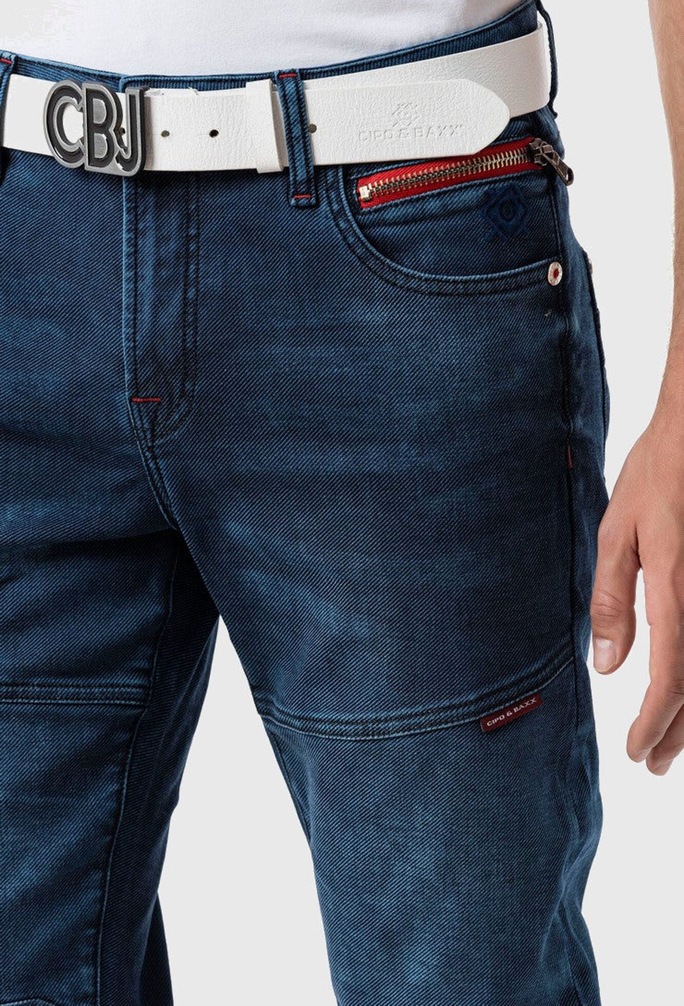 Cipo & Baxx Slim-fit-Jeans »Cipo & Baxx Jeans« im washed Look