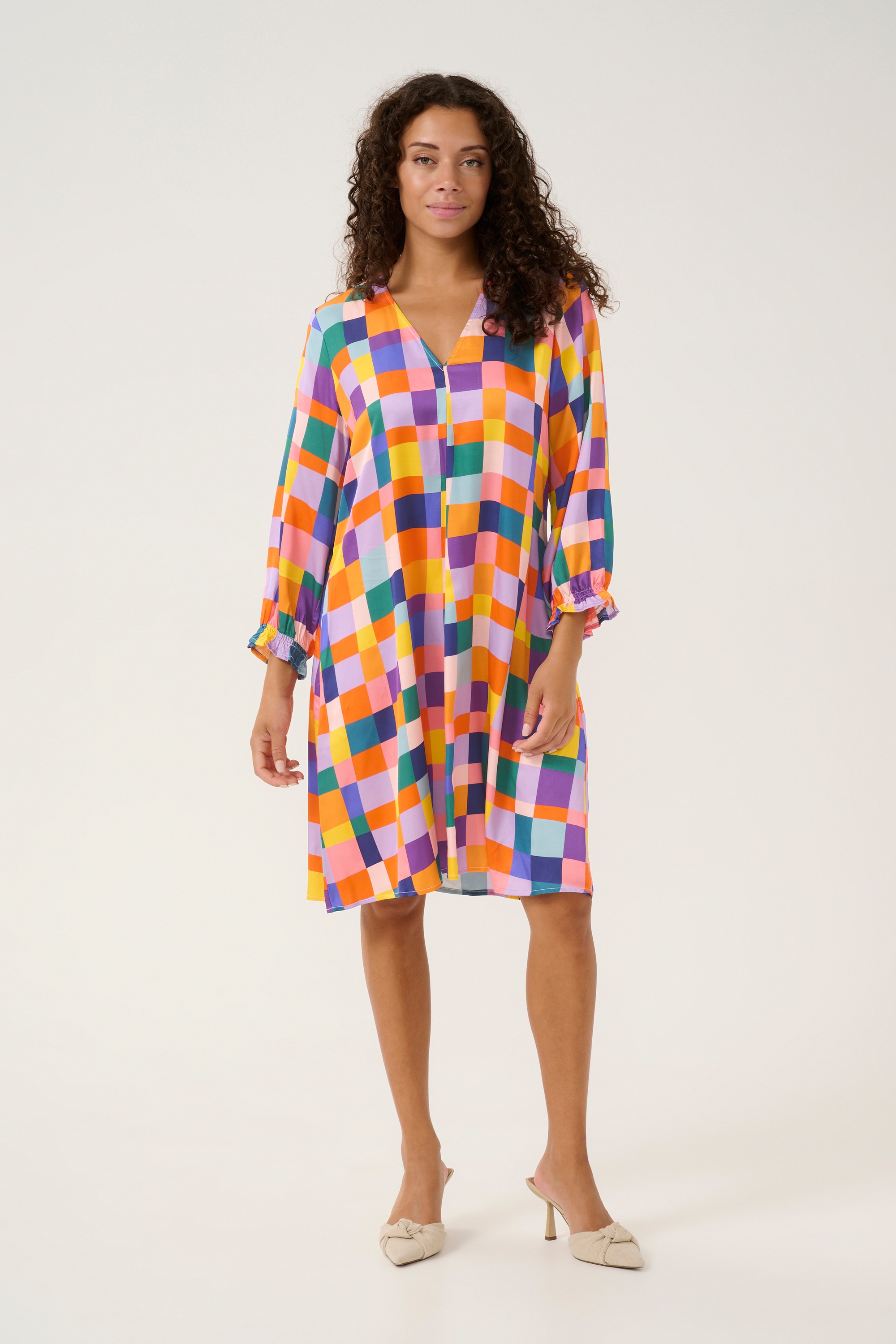 Culture Midikleid »Damen Kleid CUvarla«