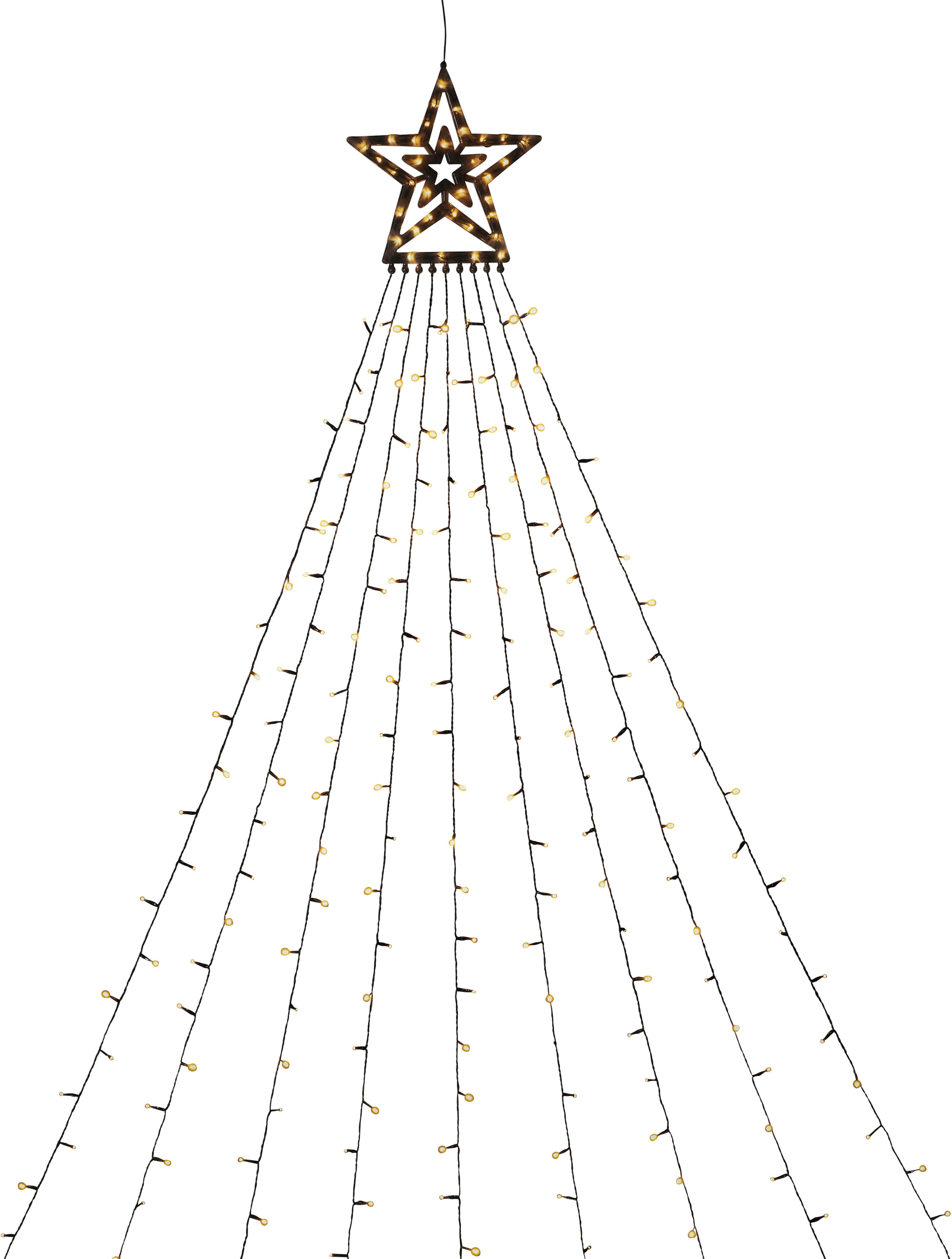 LED-Lichternetz Baum 270 cm