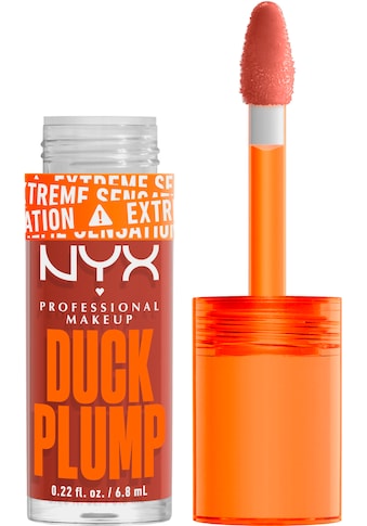 Lipgloss »NYX Professional Makeup Duck Plump Brown of Applause«