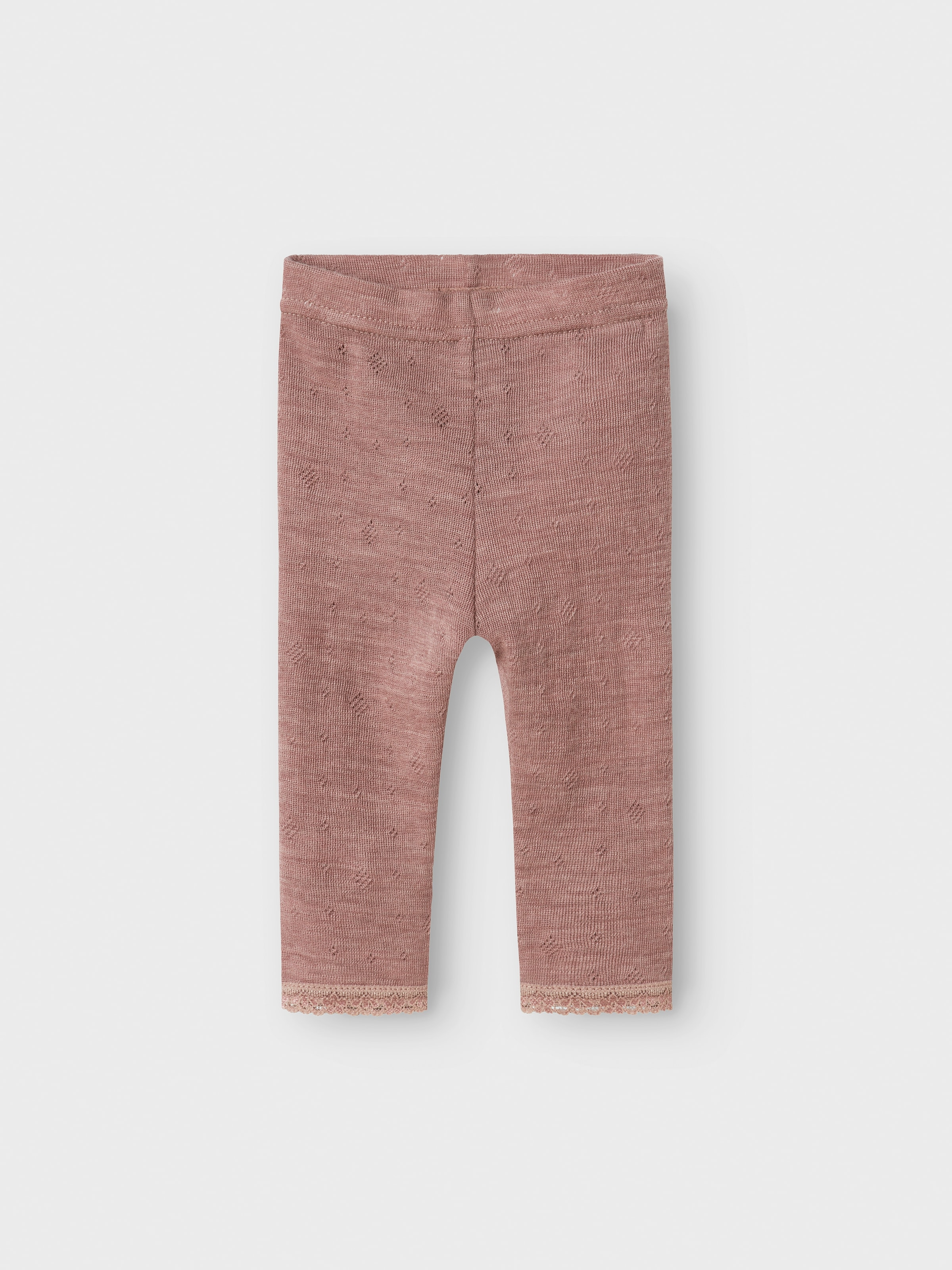 Name It Leggings »NBFWANG WOOL NEEDLE LEGGING SOLID NOOS«, aus reiner Merinowolle