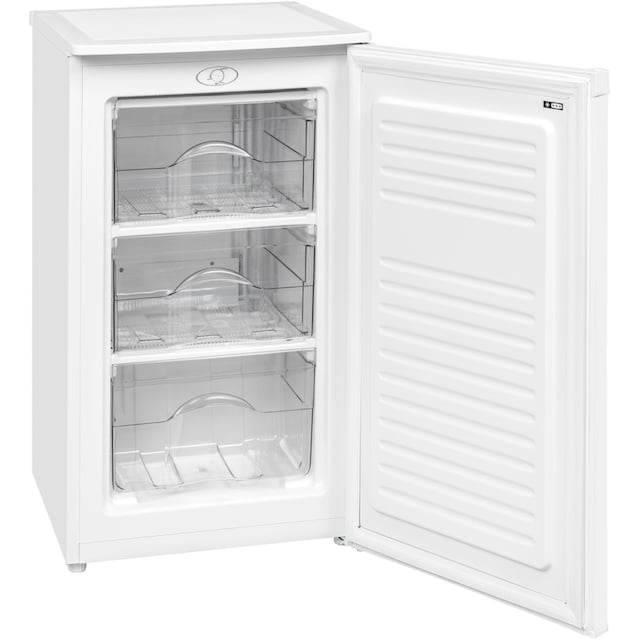 exquisit Gefrierschrank »GS111-040F weiss«, 85 cm hoch, 48 cm breit mit 3  Jahren XXL Garantie