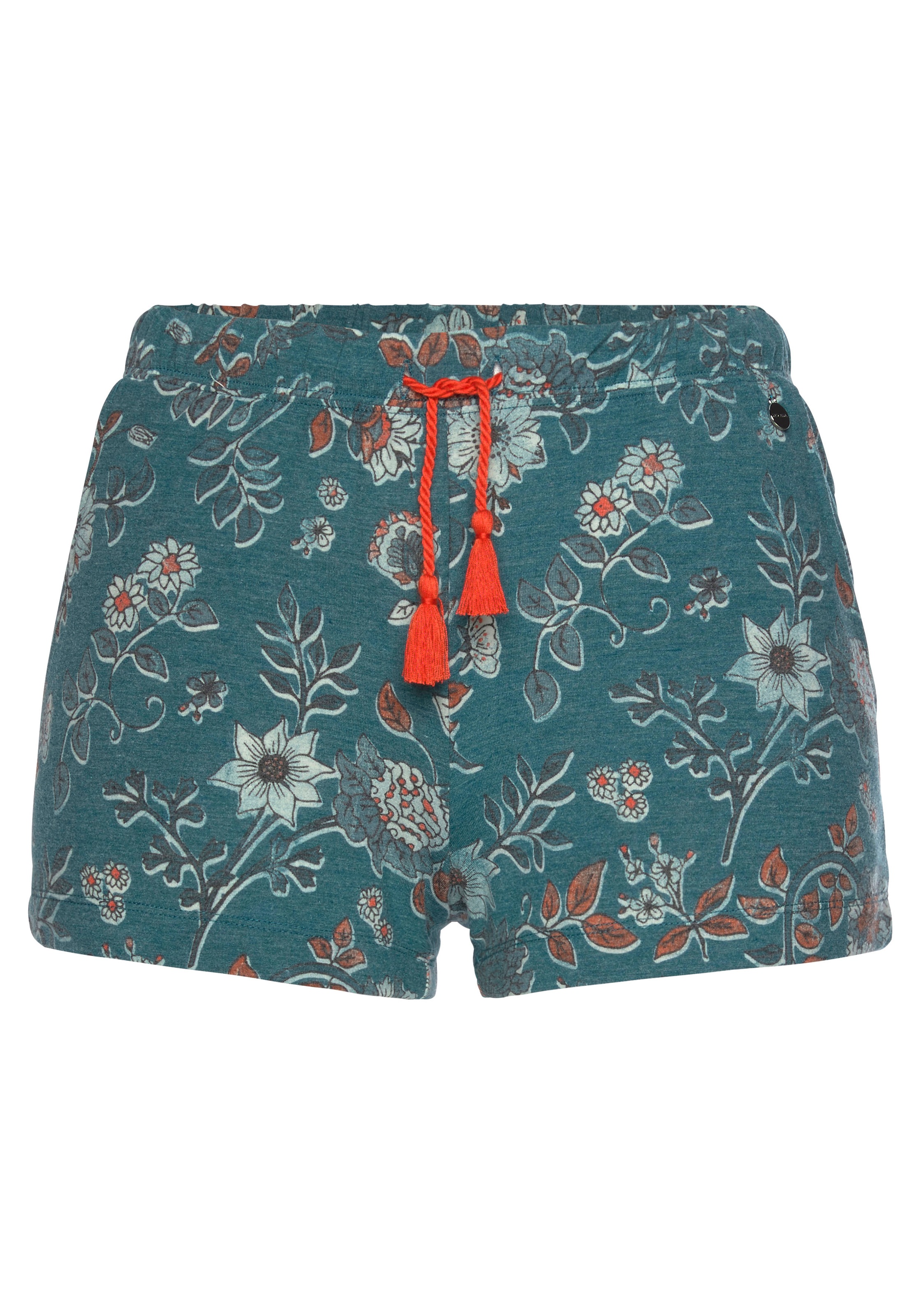LASCANA Schlafshorts, im Blumen Allover-Druck