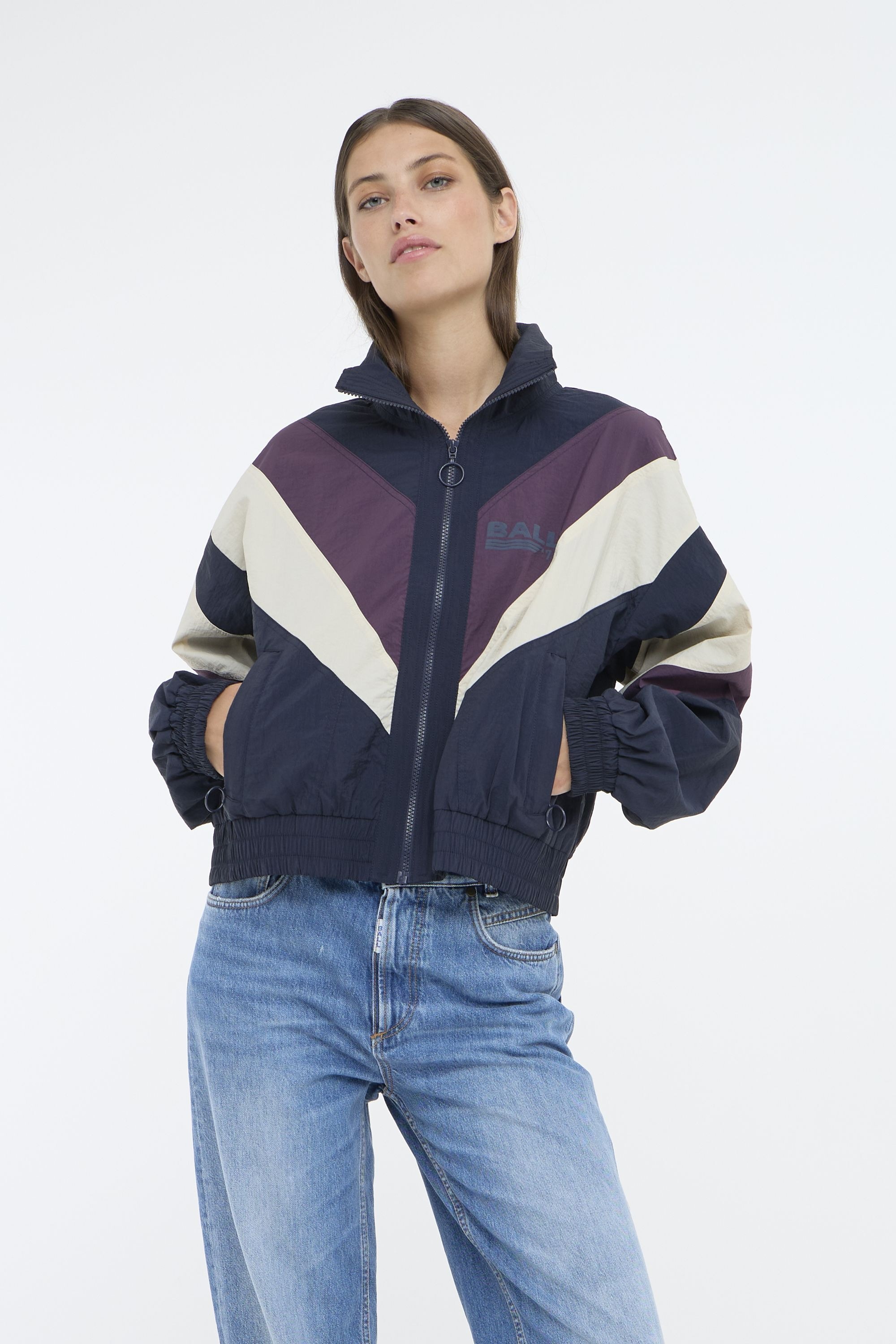 BALL Outdoorjacke »Outdoorjacke BASTELLA COLORBLOCK«, ohne Kapuze