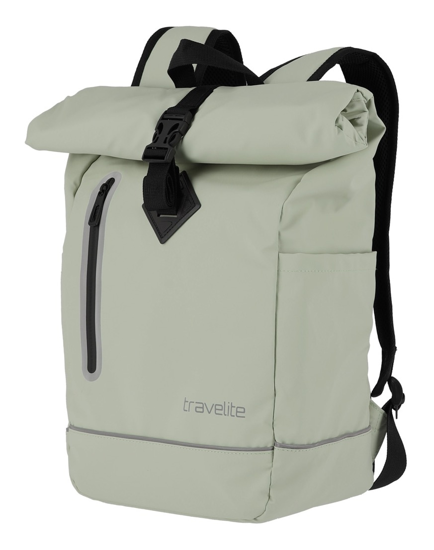 travelite Freizeitrucksack »BASICS Roll-Up Rucksack Plane«, Wanderrucksack Reiserucksack Streetpack Arbeitsrucksack