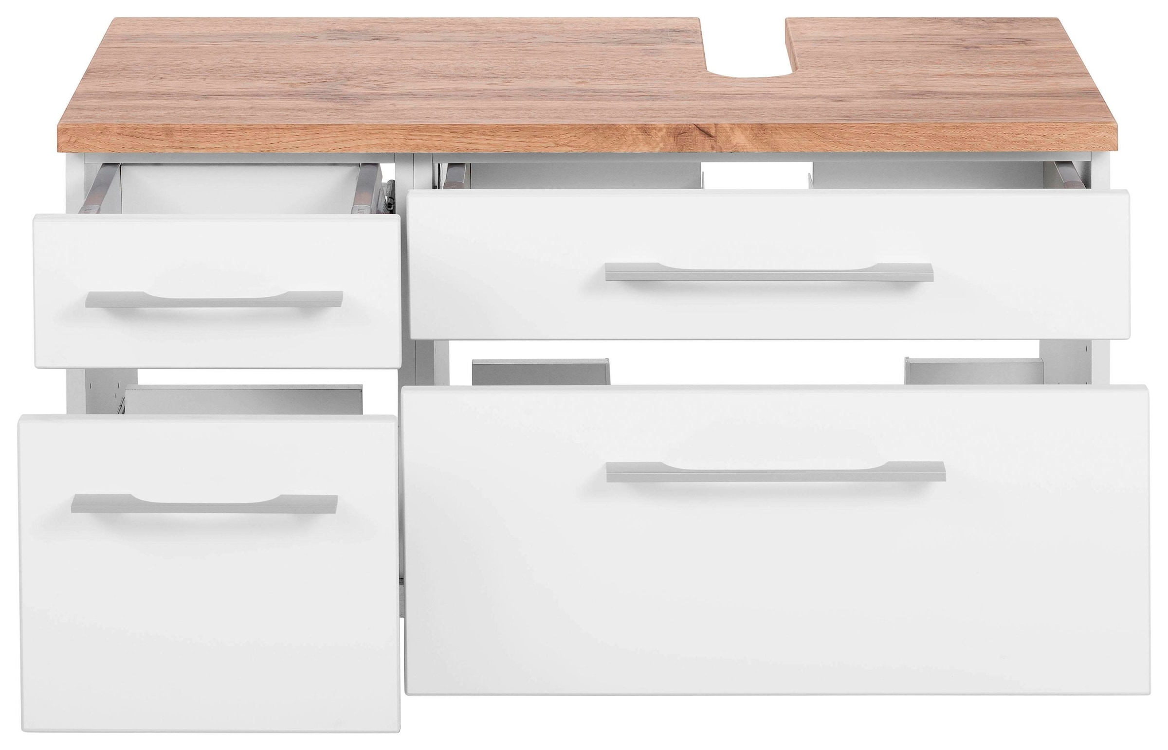 welltime Waschbeckenunterschrank »Davos«, Breite 90 cm