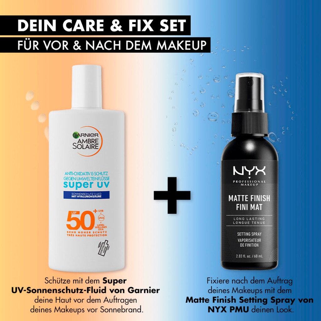 GARNIER Sonnenschutzfluid »Ambre Solaire Sensitive expert+«