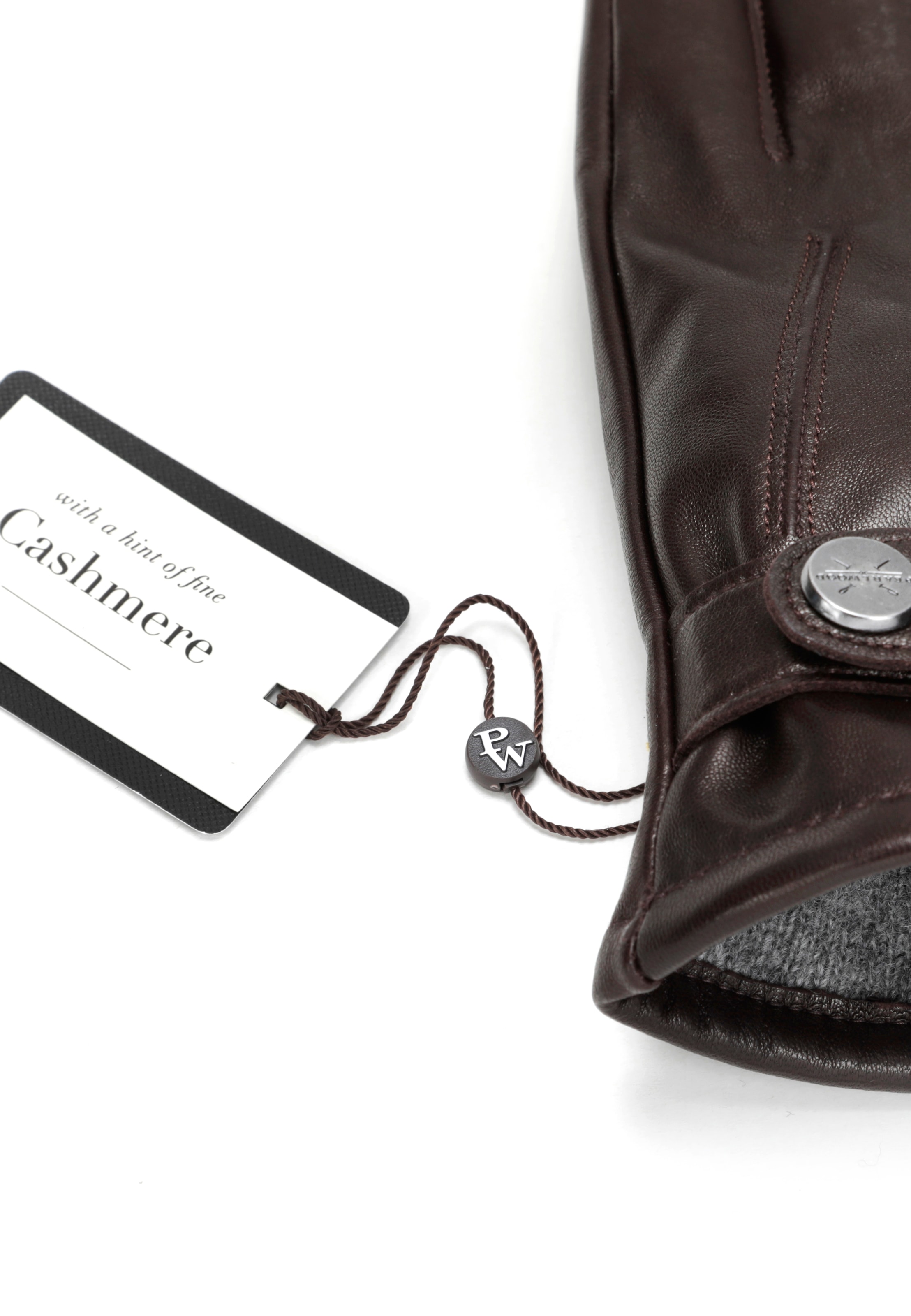 PEARLWOOD Lederhandschuhe »BROOKS« weiches Innenfutter, Wollanteil, verstellbarer Lederriegel