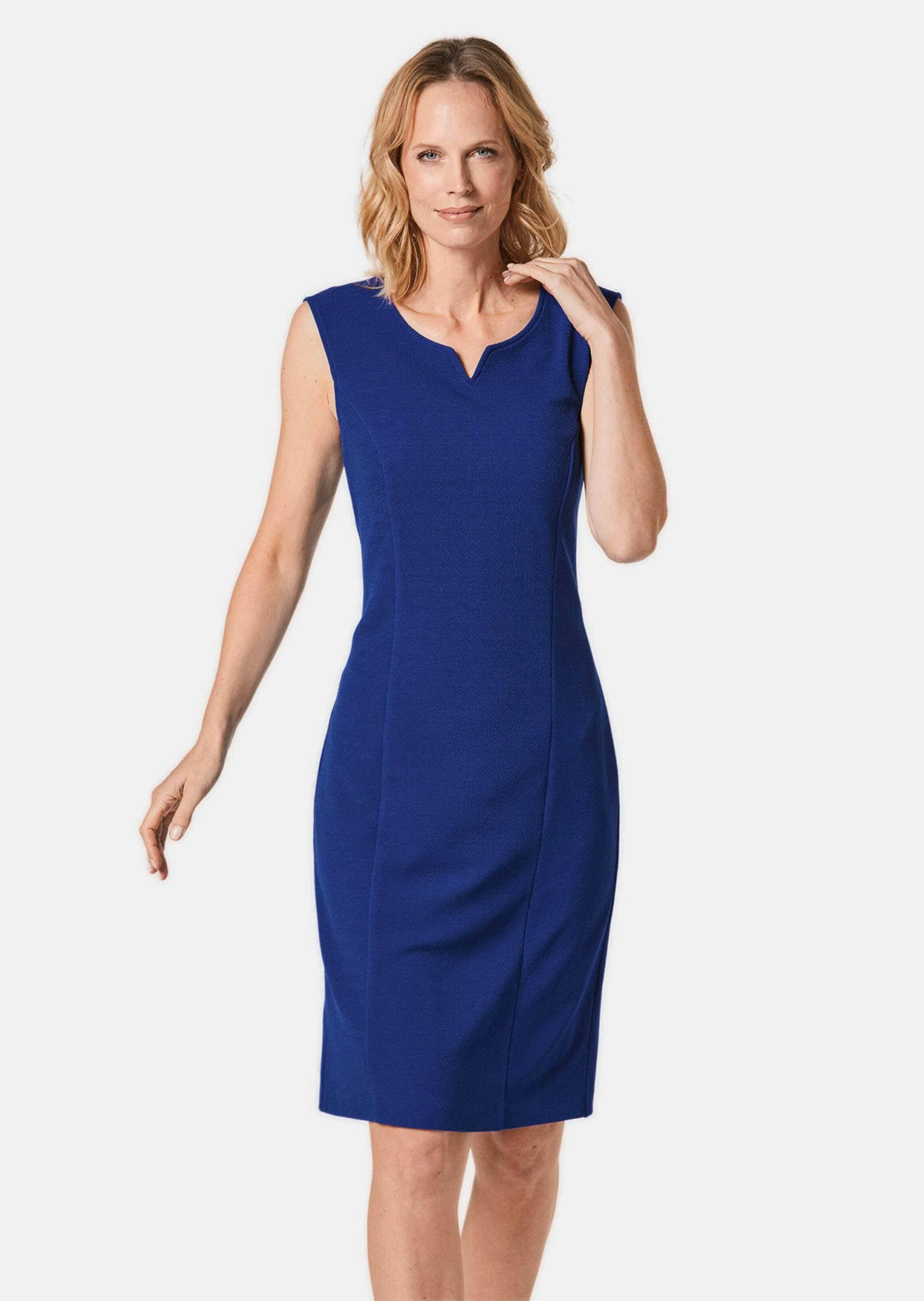 GOLDNER Sommerkleid »Strukturiertes Jerseykleid«