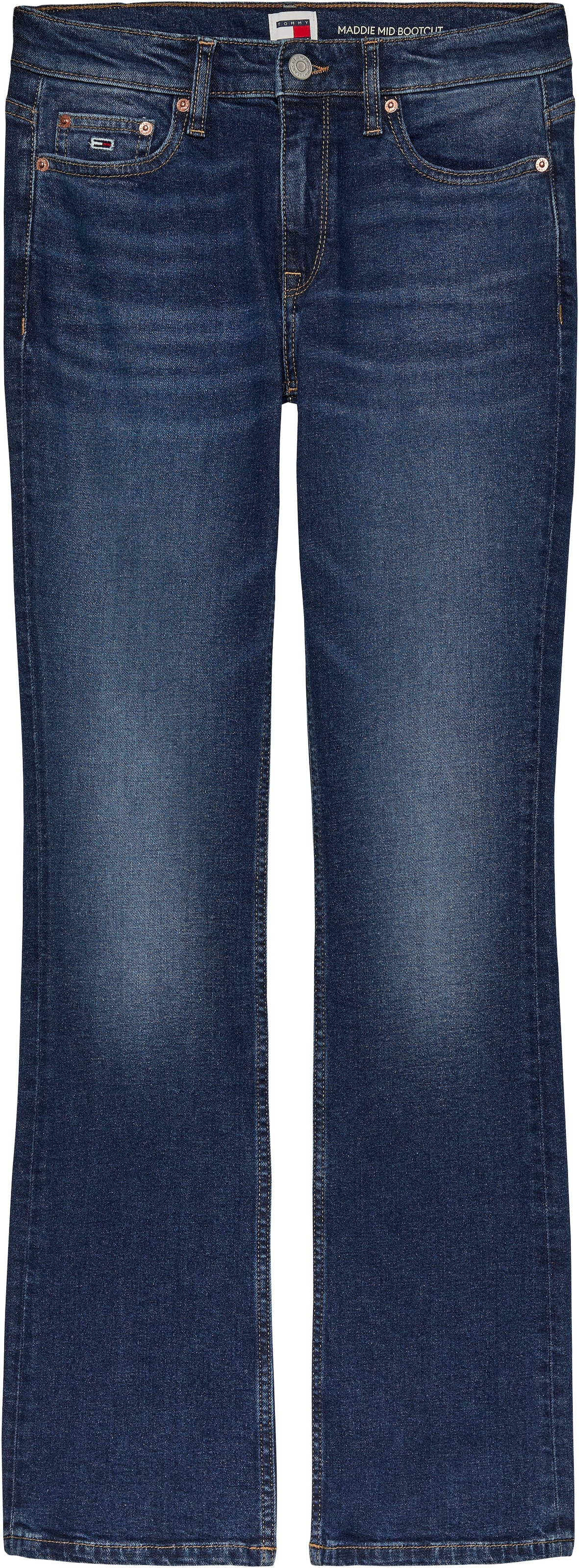 Tommy Jeans Bootcut-Jeans »MADDIE MD BC DH5161«, mit Logo-Badge und Stickereien