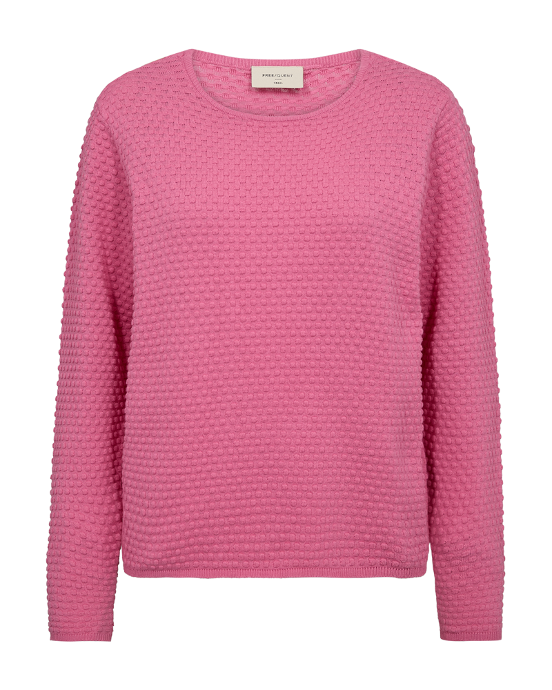 FREEQUENT Strickpullover »FQDODO-PU-DOTTIE« mit Strick-Knoten-Details