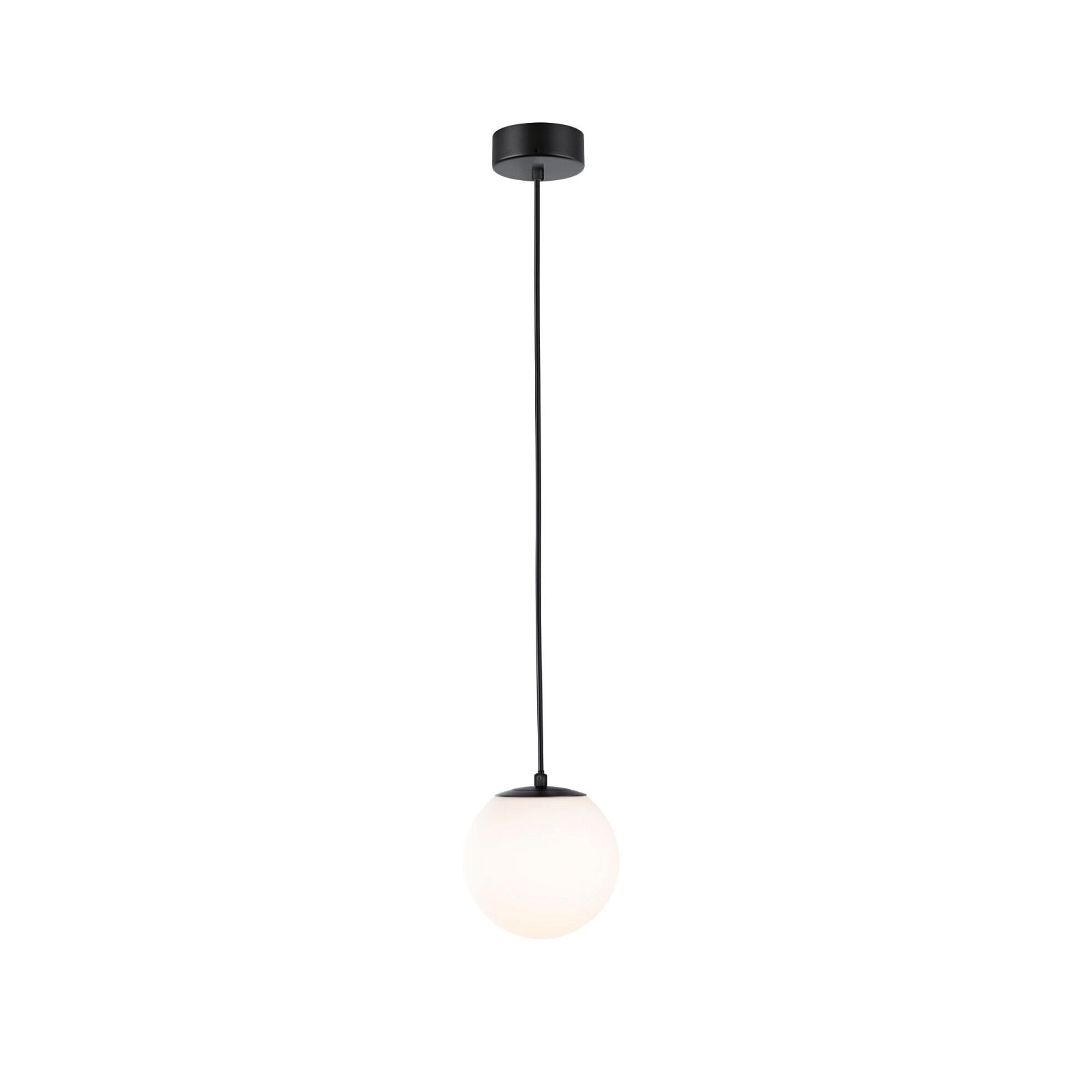 Paulmann LED Pendelleuchte »Selection Bathroom Gove IP44 9W 3000K Satin, Glas/Metall« 1 Stk. Warmweiß