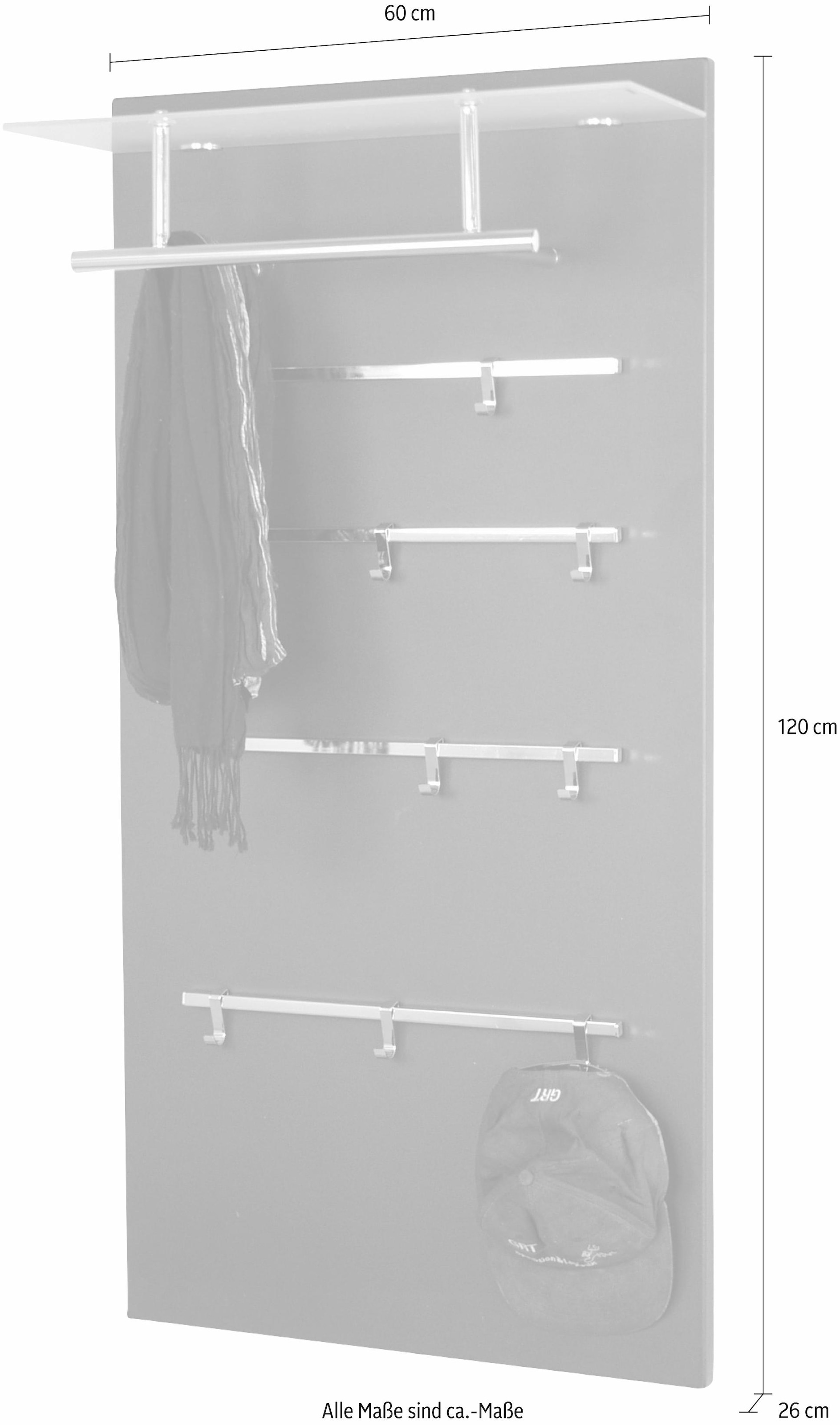 INOSIGN Garderobenpaneel »1200 CSF, TOPSELLER!« OTTOs Choice,  Maße (B/T/H): 60/26/120 cm