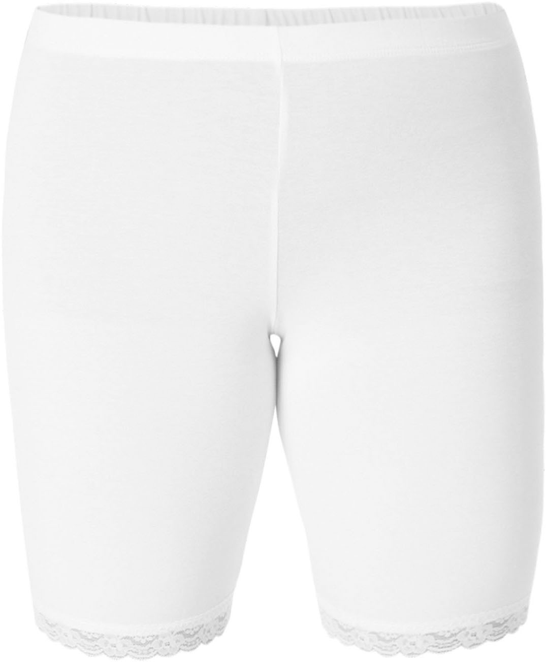Base Level Radlerhose »KEILANI«, (Set, 2 tlg.), mit Spitzenborte