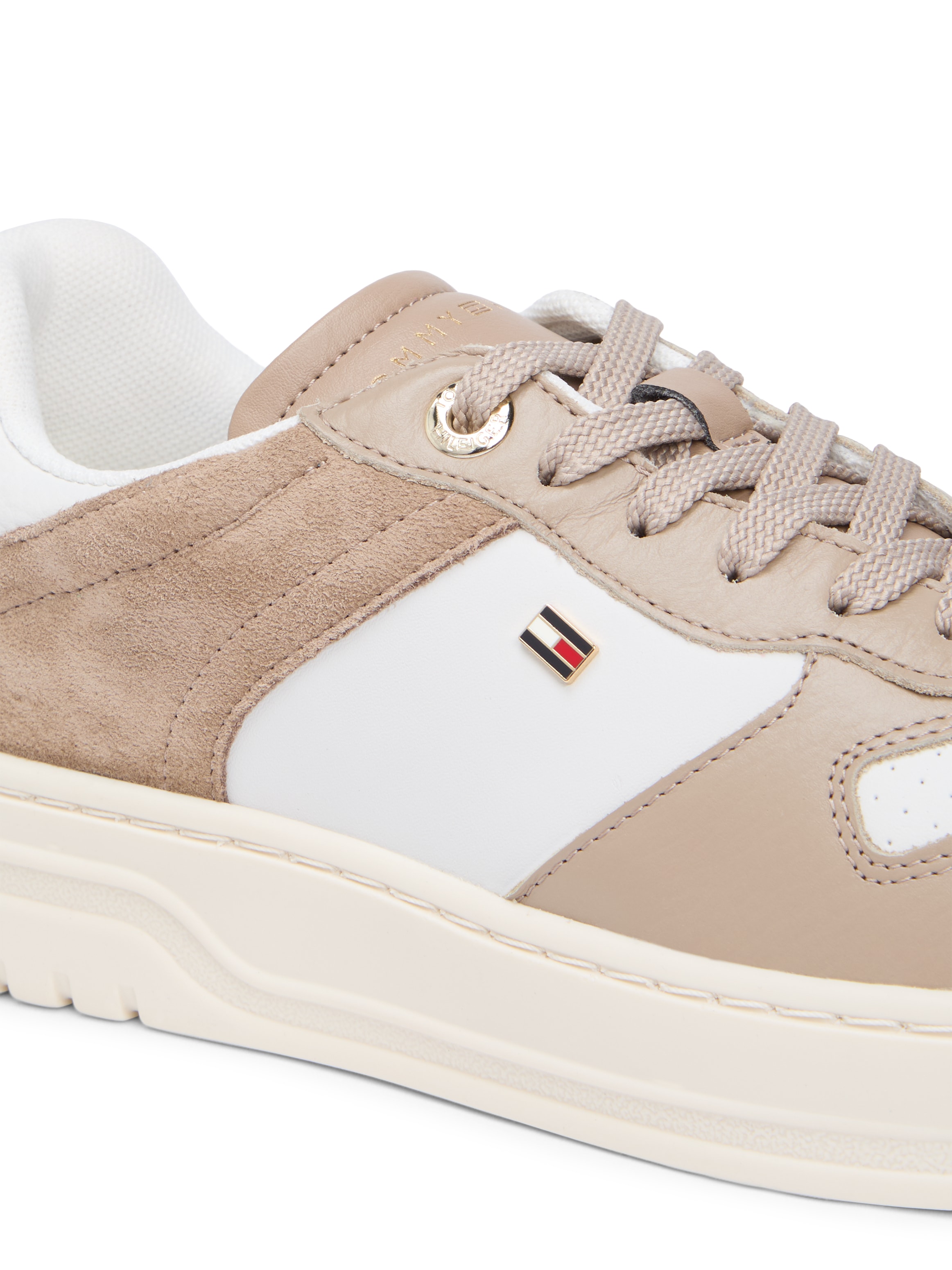 Tommy Hilfiger Plateausneaker »TH SPORTY CUPSOLE TUMBLED LTR«