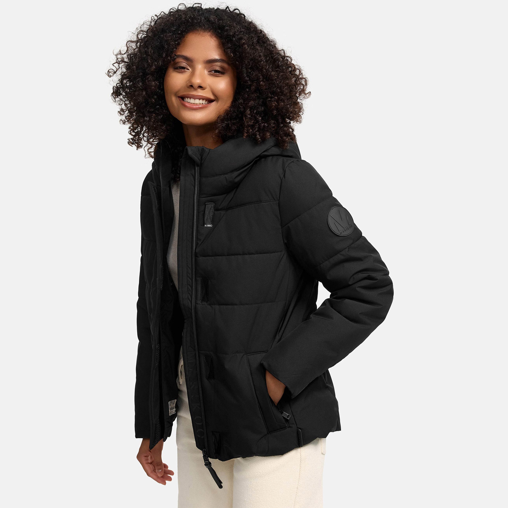 Marikoo Outdoorjacke »Marikoo Elira Damen Winterjacke N019«