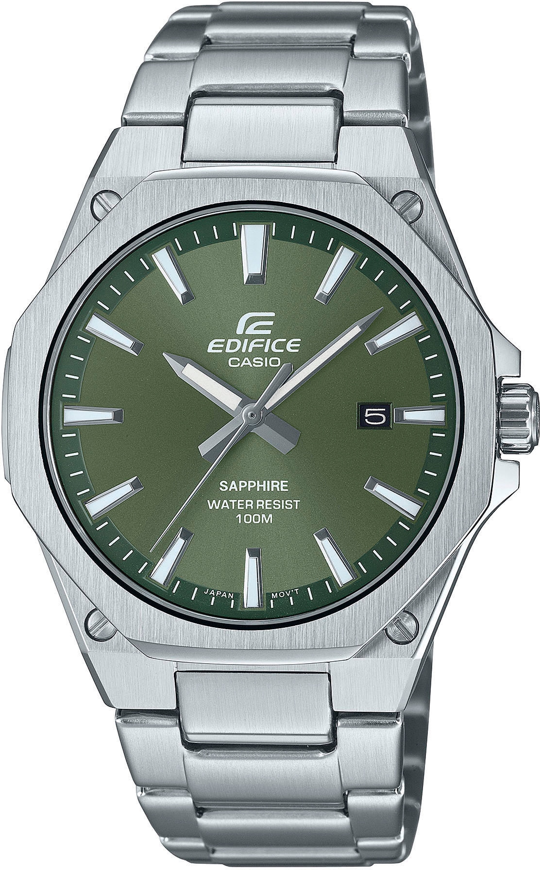 Quarzuhr »EFR-S108D-3AVUEF«, Armbanduhr, Herrenuhr, Datum, bis 10 bar wasserdicht,...