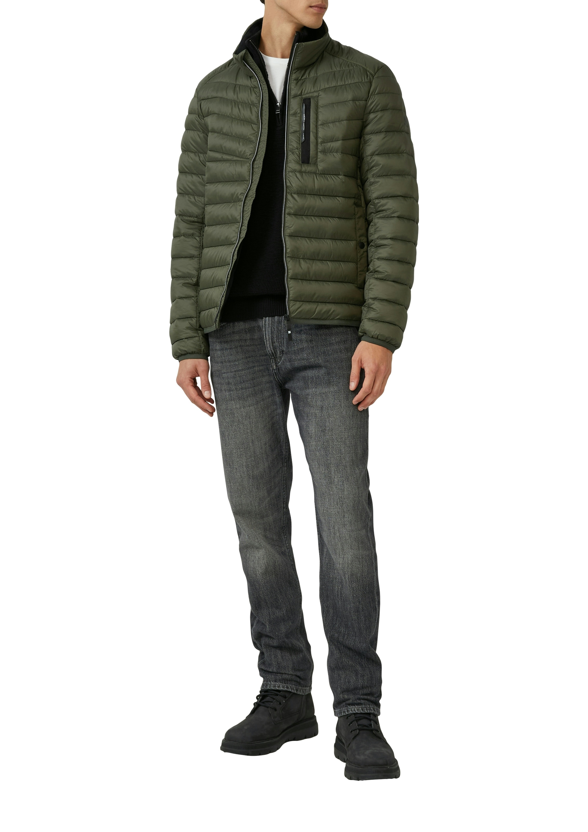 s.Oliver Strickpullover mit Zipper