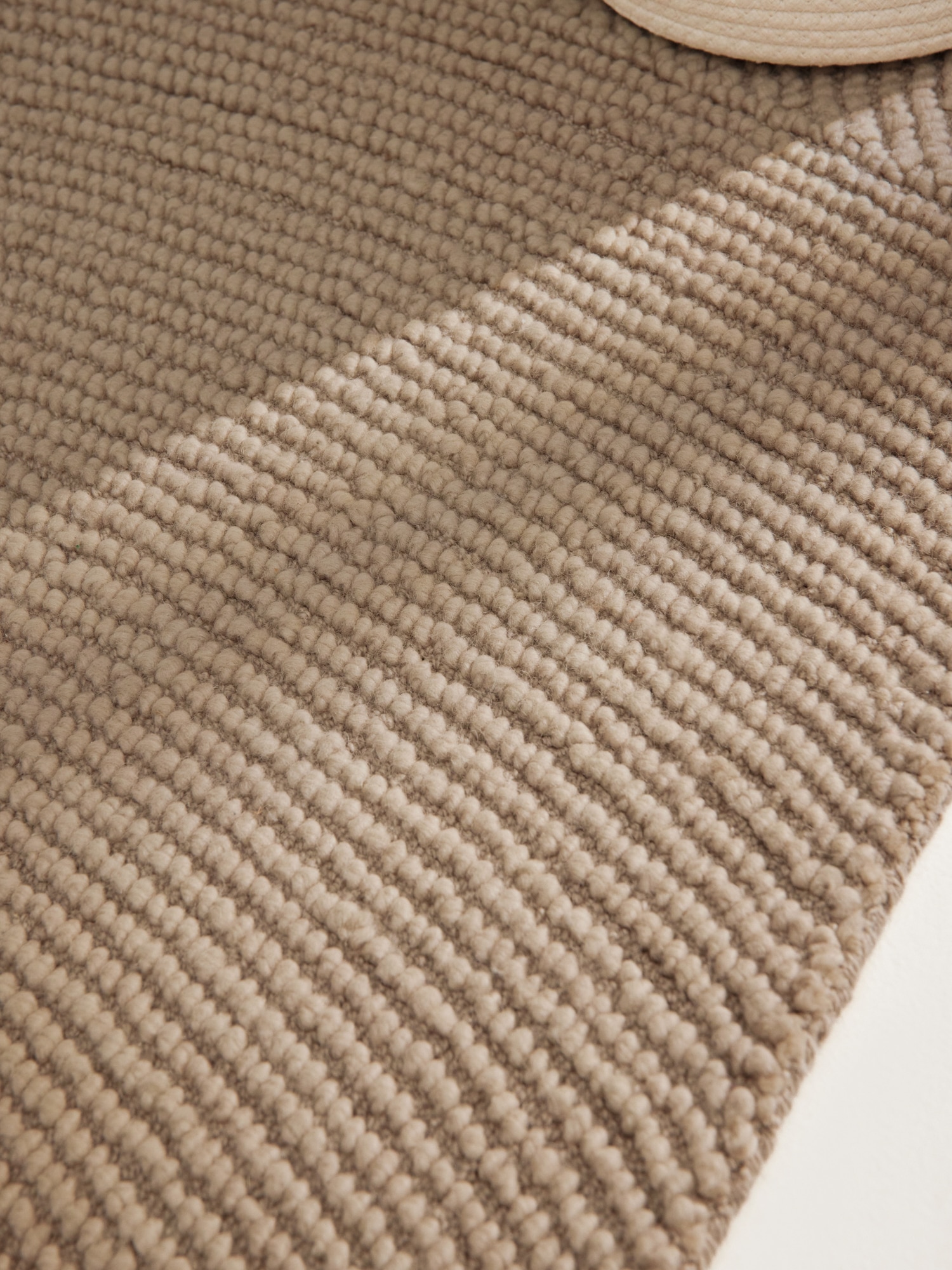 HANSE Home Wollteppich »Eleni«, rechteckig, 18 mm Höhe, Handgetuftet, Wolle, Natur, Wohnzimmer, Schlafzimmer, Skandi, Hygge