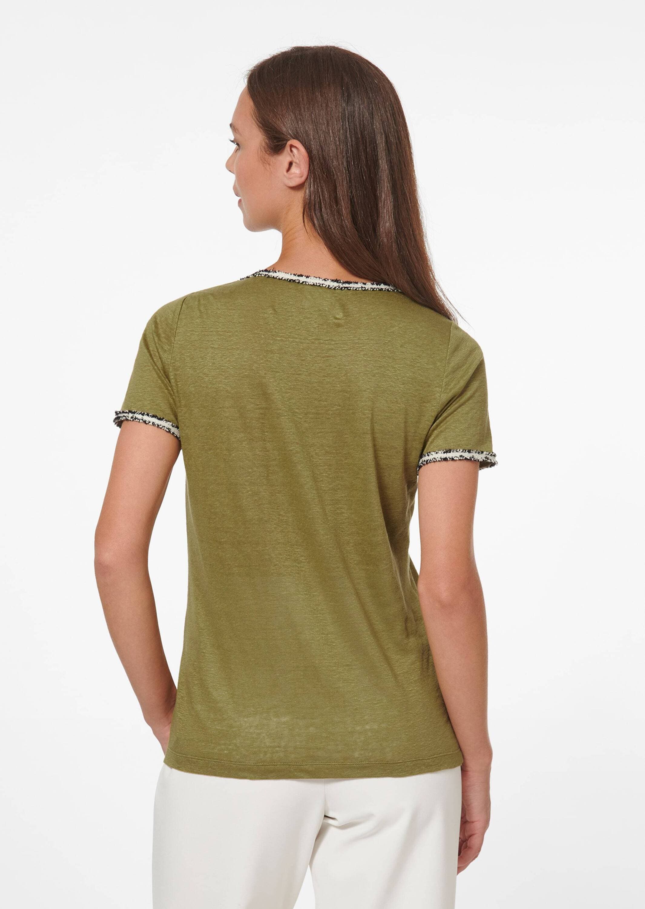 MADELEINE Kurzarmshirt »Shirt Kurzarm-Shirt aus Leinen«