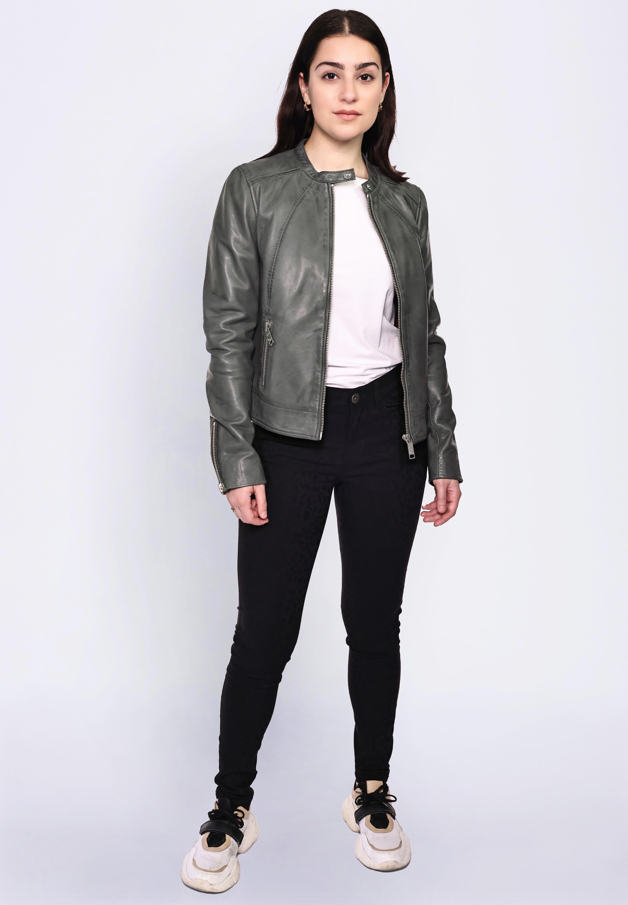 Maze Bikerjacke »Lederjacke«