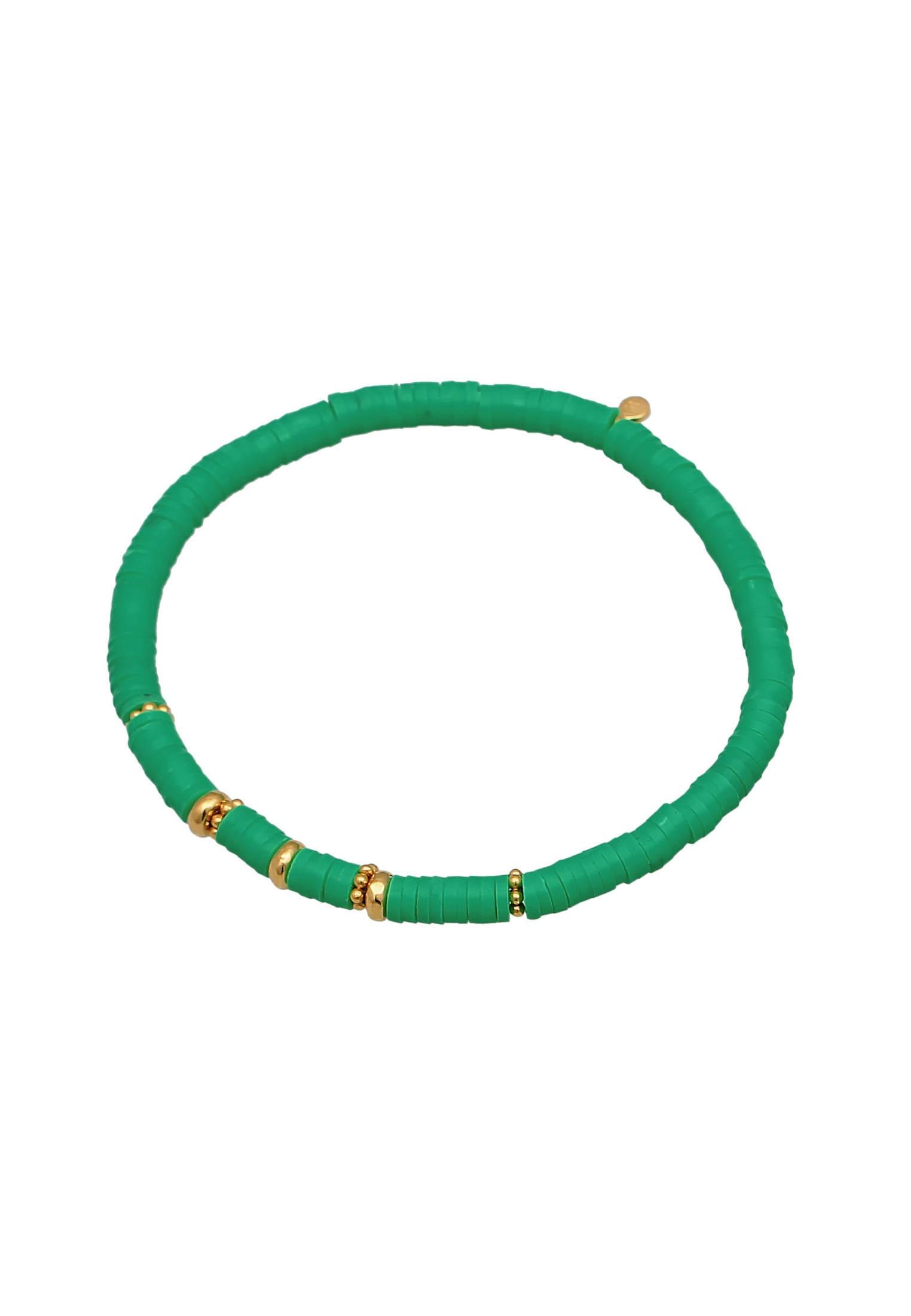 Elli Armkette »Armband Heishi Perlen Beads 925 Silber«