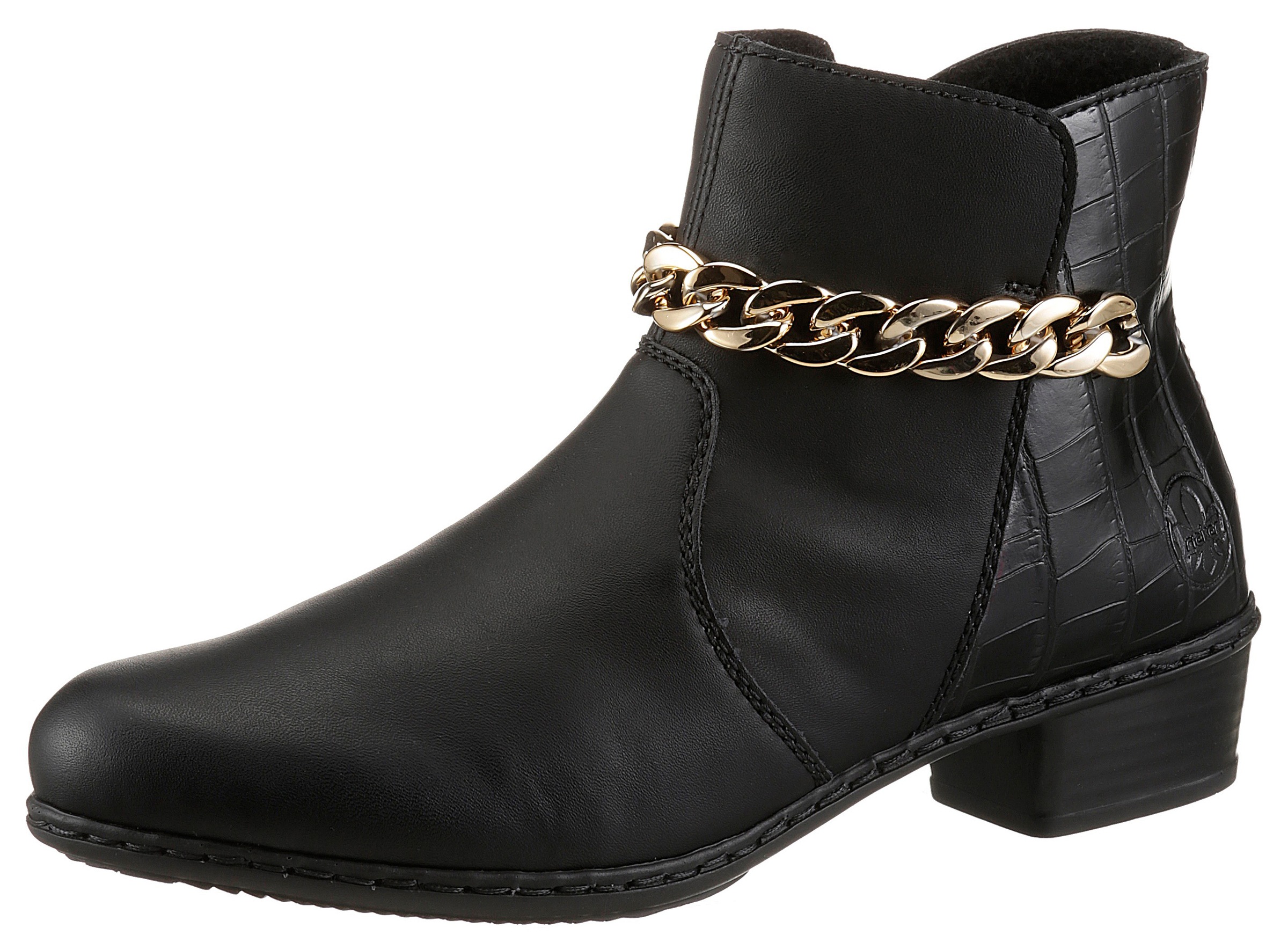 Rieker Stiefelette, mit angesagter Zierkette kaufen