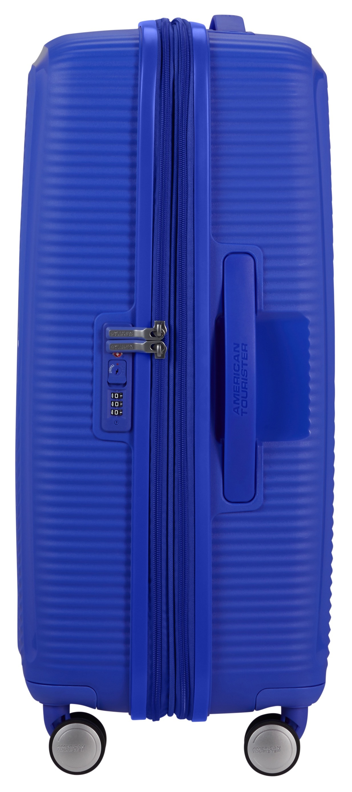 American Tourister® Hartschalen-Trolley »SOUNDBOX, in verschiedenen Farben und Größen«, 4 Rollen, Reisekoffer Trolley Aufgabegepäck TSA-Zahlenschloss Volumenerweiterung