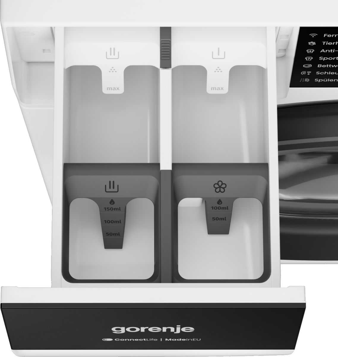 GORENJE Waschmaschine G600 »W5G684A3T1« 8 kg 1400 U/min 30% besser als Energieklasse A, FastWash Pro 29 min.