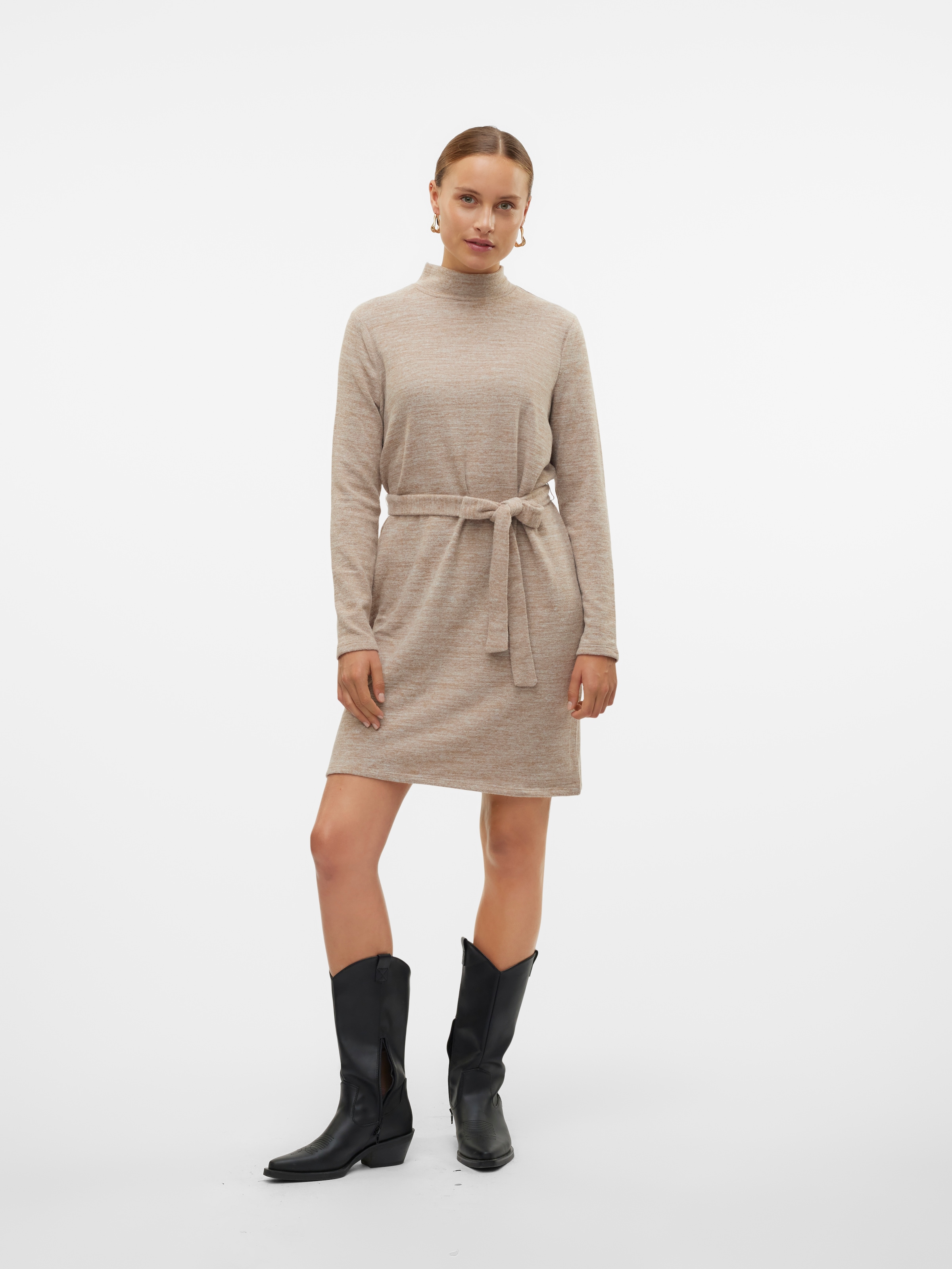 Vero Moda Strickkleid »VMBELLA LS SHORT DRESS JRS NOOS«