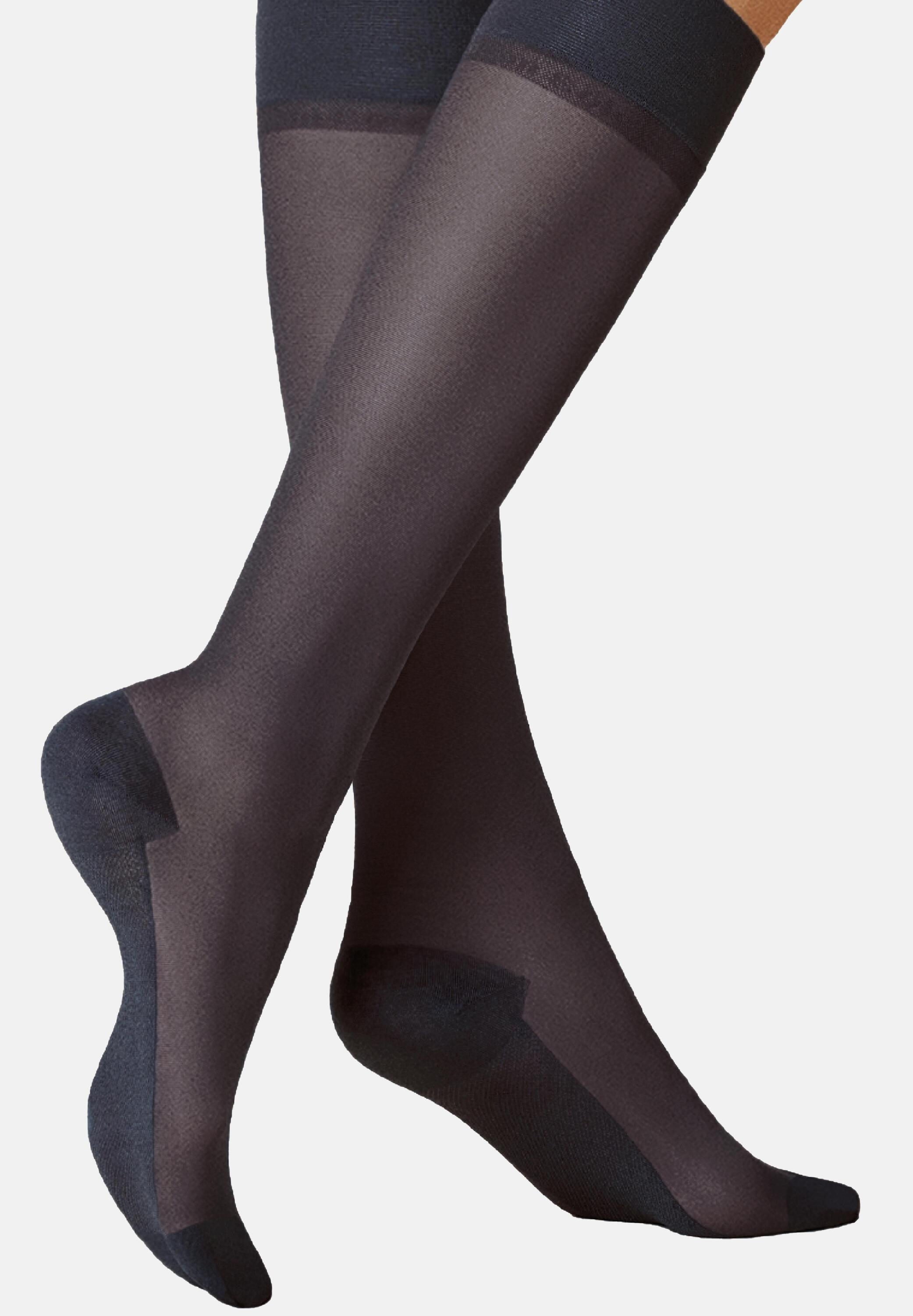 KUNERT Feinkniestrümpfe »Kniestrumpf Glatt & Softig 20«