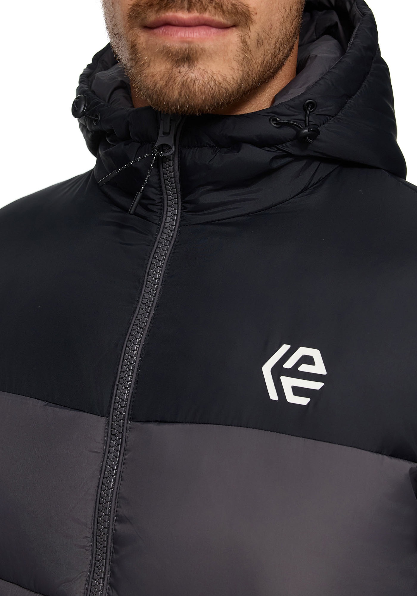 Indicode Steppjacke »INAlanin«, mit Kapuze
