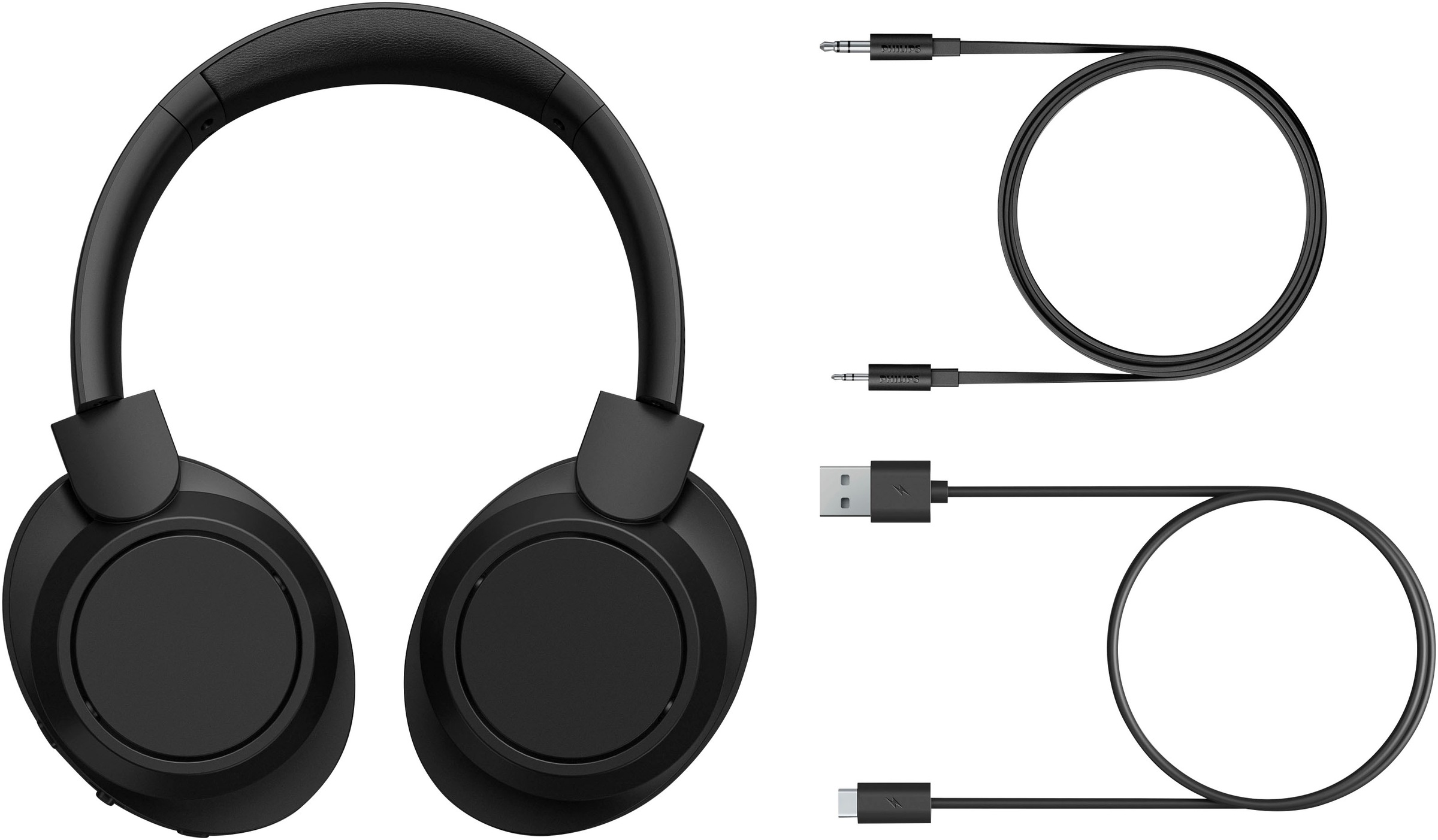 Philips Over-Ear-Kopfhörer »TAH6509BK«, Bluetooth, Active Noise Cancelling (ANC)