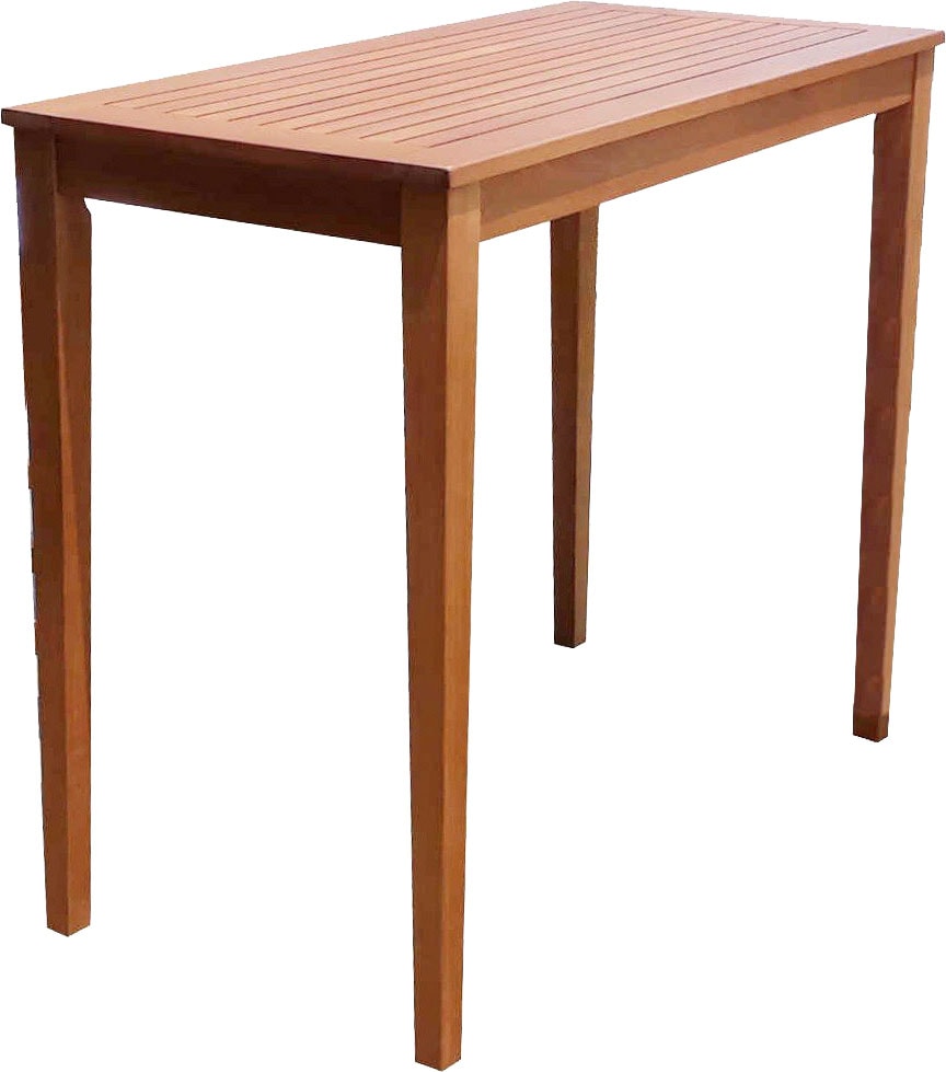 Garden Pleasure Gartenbar-Set »»MAINE«« 5 Stk. tlg. 4 Stühle, Tisch LxB: 107x60 cm, inkl Kissen