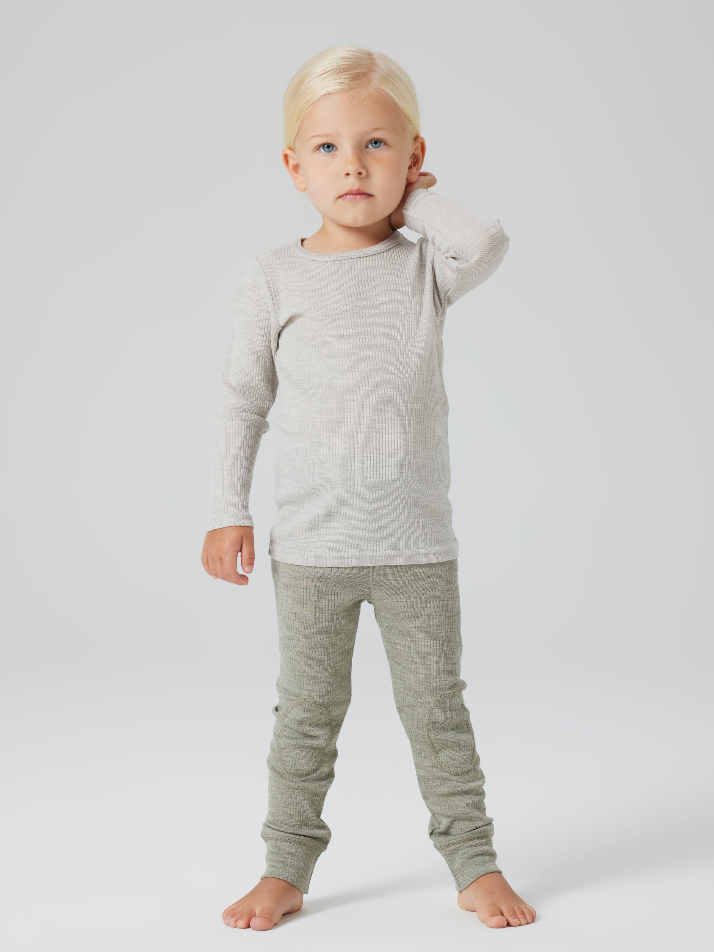 Name It Leggings »NMNWAX WOOL RIB LEGGING NOOS«  aus reiner Merinowolle