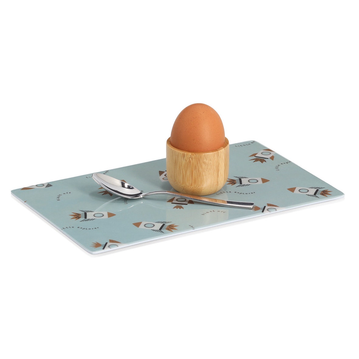Zeller Present Frühstücksbrett »Frühstücksbrettchen, Melamin, 4er-Set« ca. 23,5x14,5x0,4 cm
