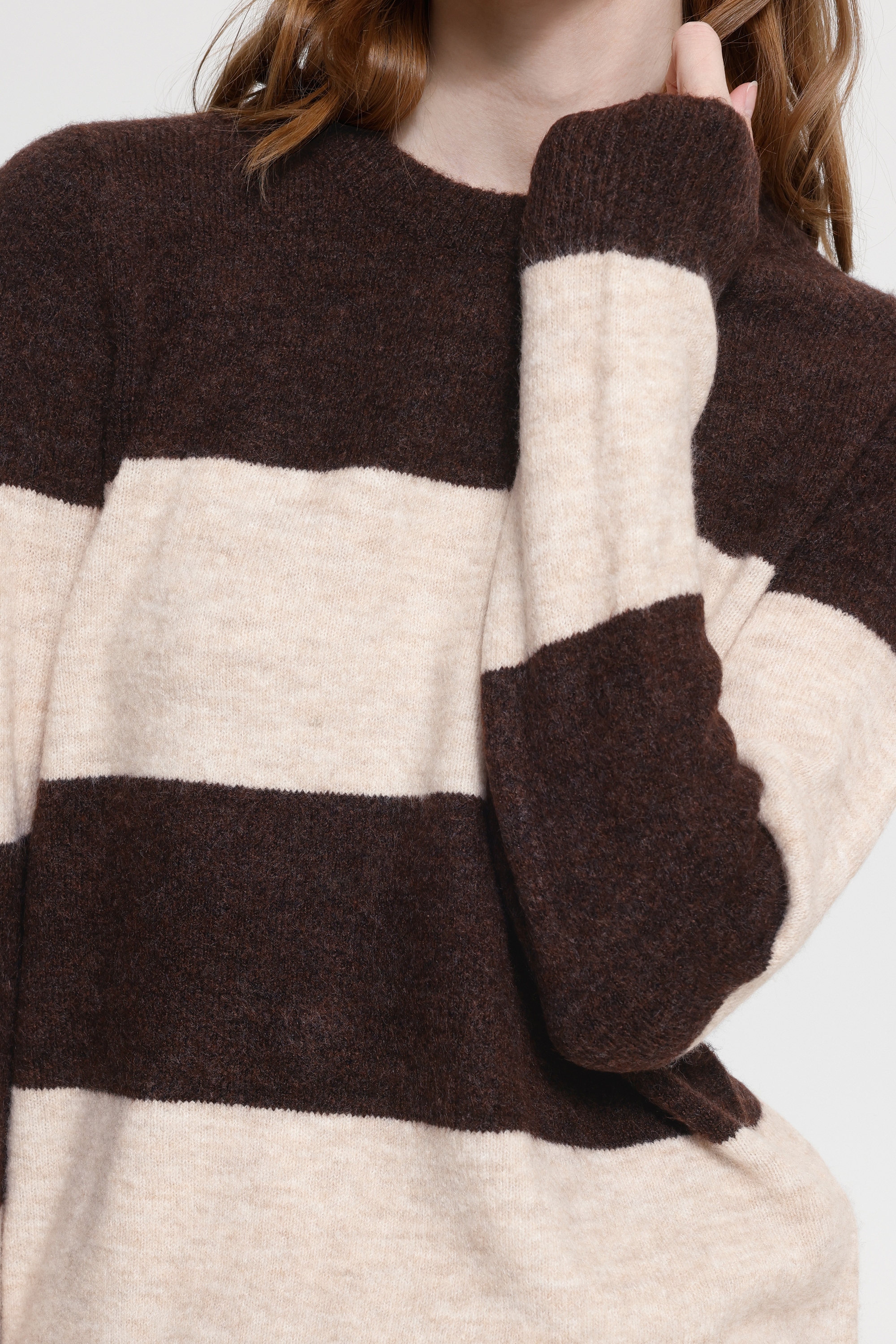 Ichi Strickpullover »Damen Langarm IHEDEEN«