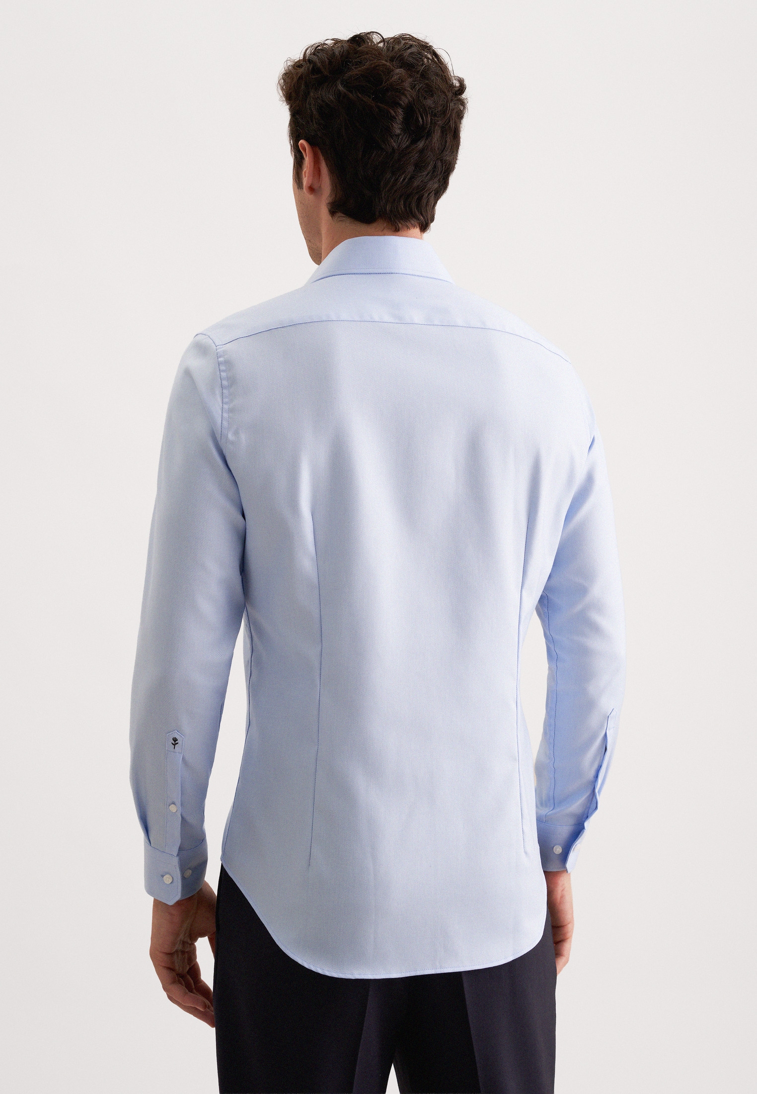 seidensticker Businesshemd »Schwarze Rose« Slim 1/1 Kentkragen Uni