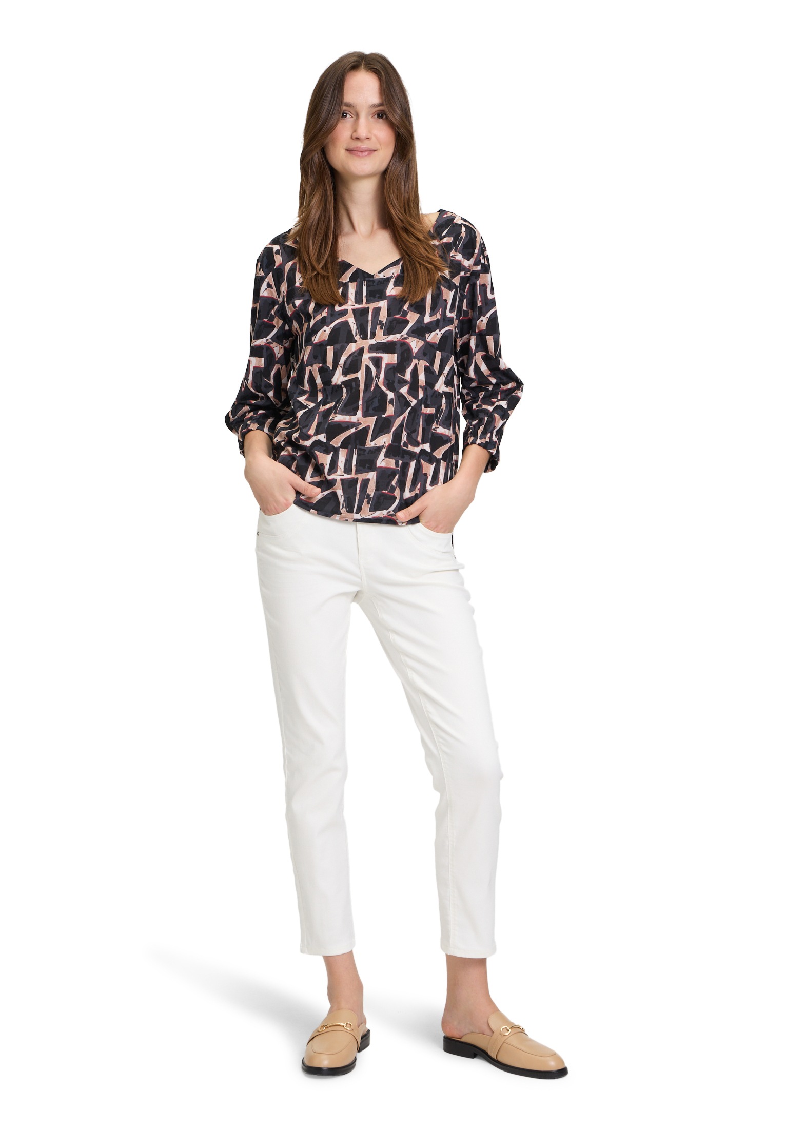 Betty&Co Schlupfbluse »Schlupfbluse mit Print«