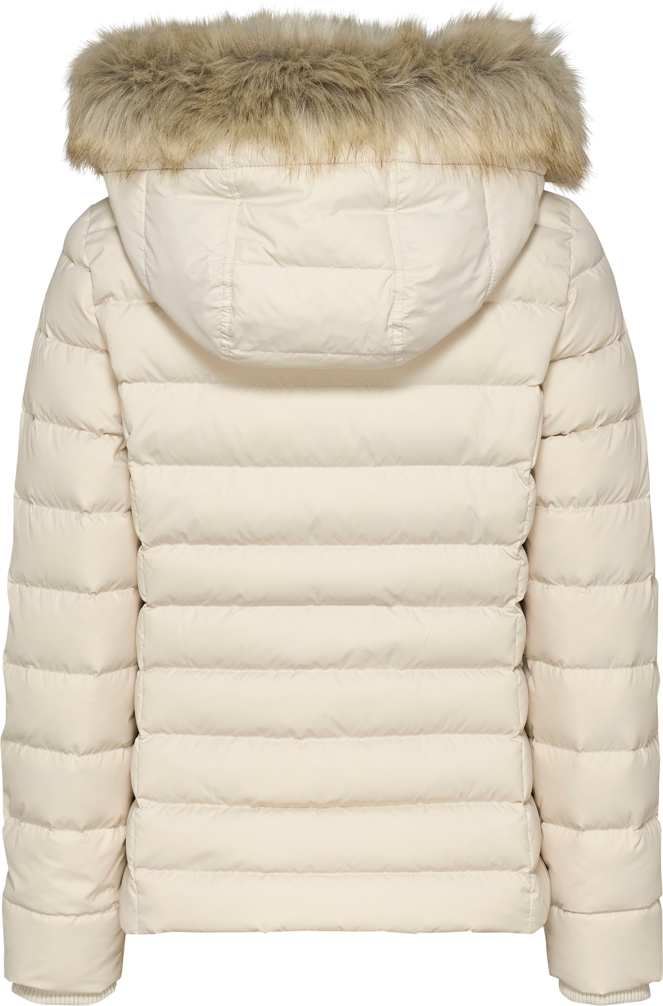 Tommy Jeans Steppjacke »TJW BASIC HOODED DOWN JACKET EXT«, mit Kapuze, mit Logostickerei