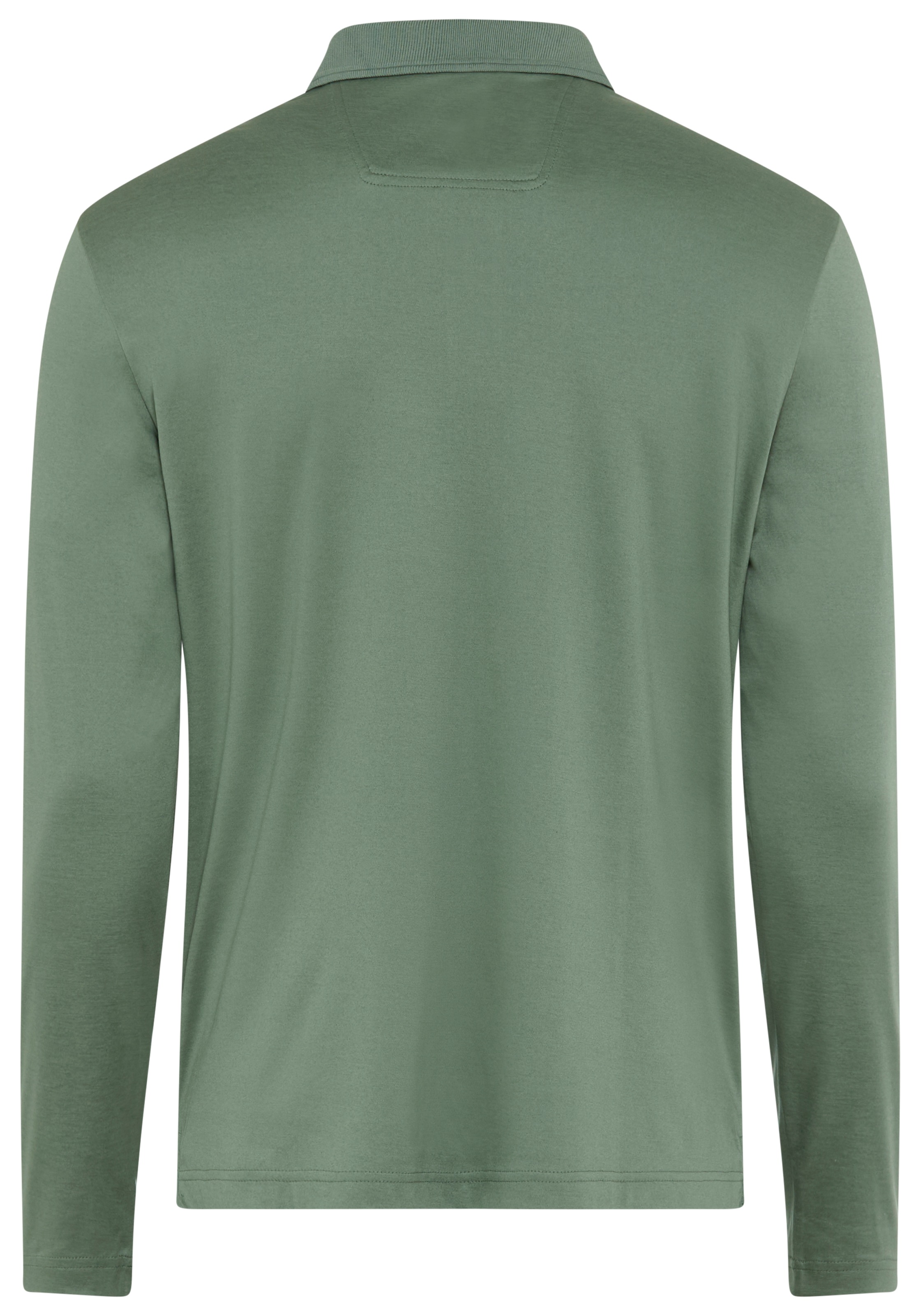 BOSS GREEN Langarm-Poloshirt »Pirol«, Langarm, regular fit, Logo-Stickerei