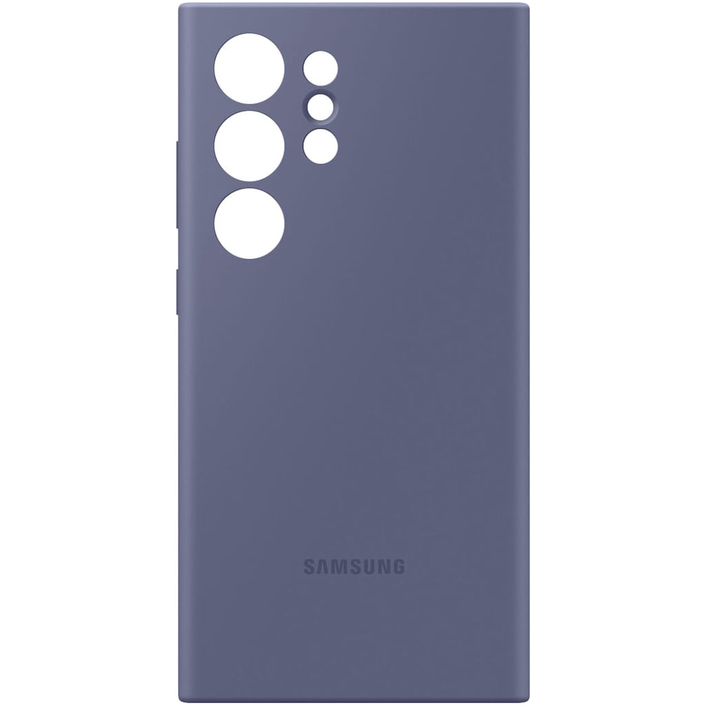 Samsung Handyhülle »Silicone Case für Samsung Galaxy S24 Ultra«, Schutz, griffig und stylisch