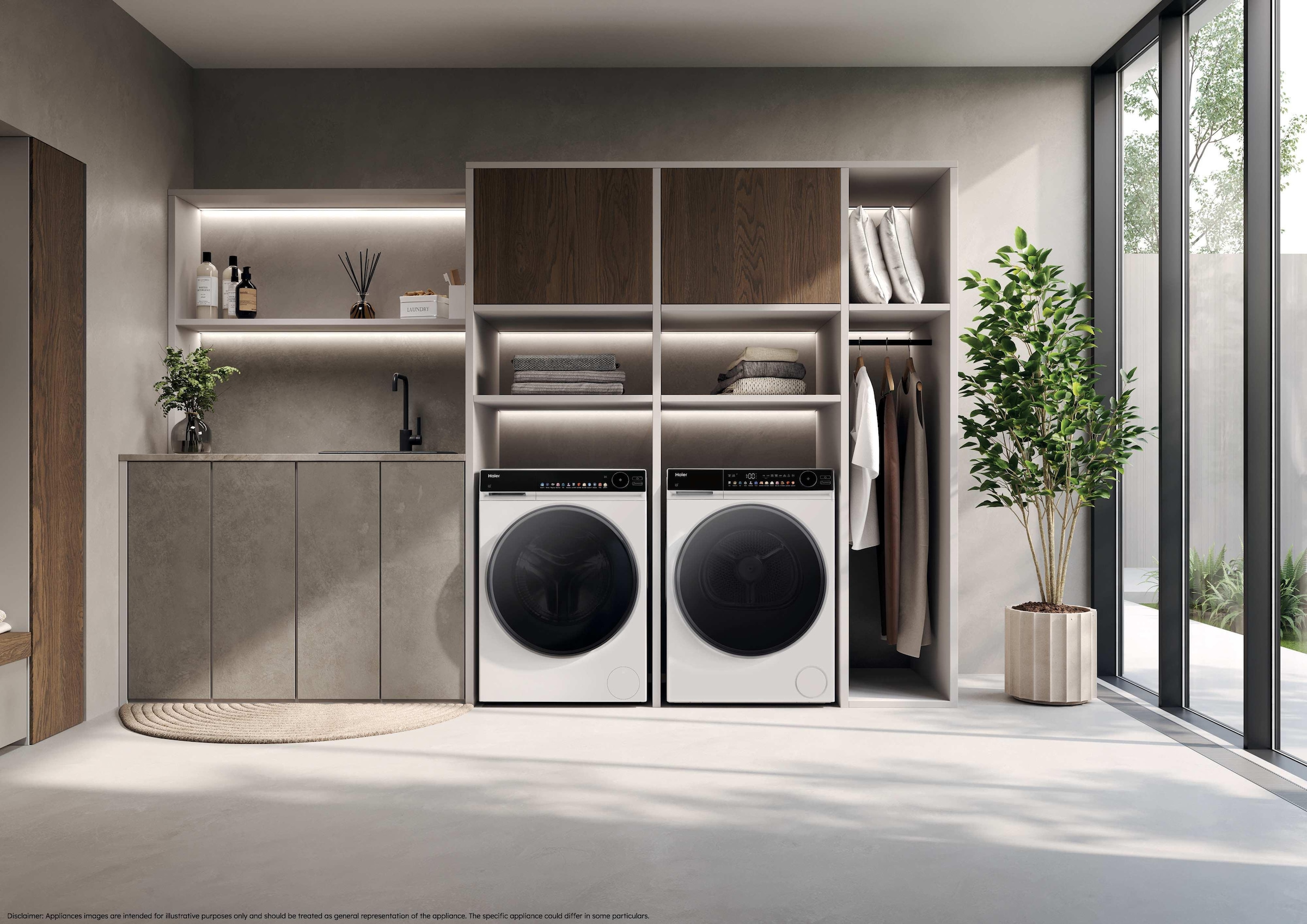 Haier Wärmepumpentrockner »HD90-B667U1« Smart AI Automatikprogramm & Ion Air Fresh