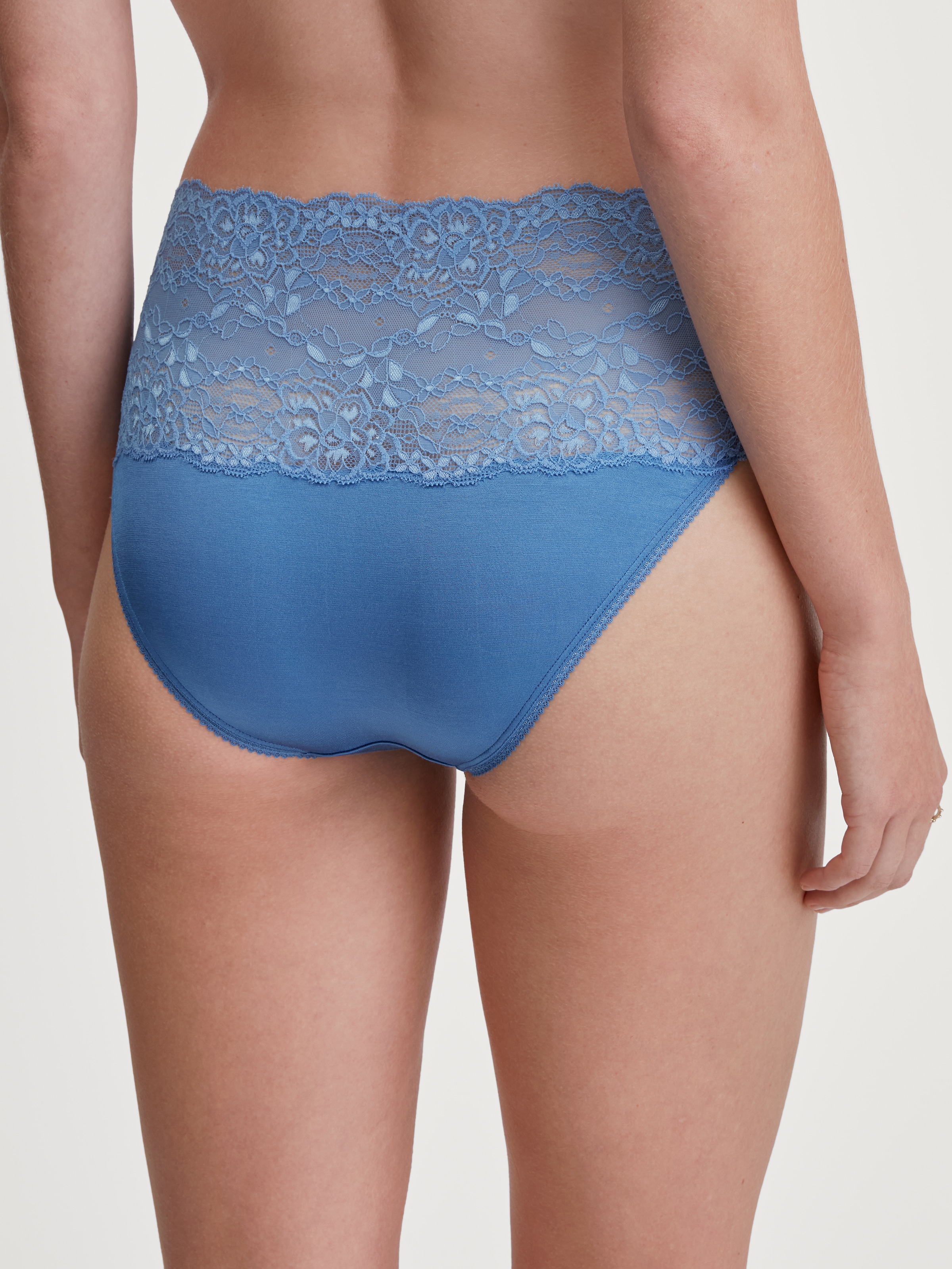CALIDA Slip »Sensual Secrets«, mit breitem, transparentem Spitzenbund