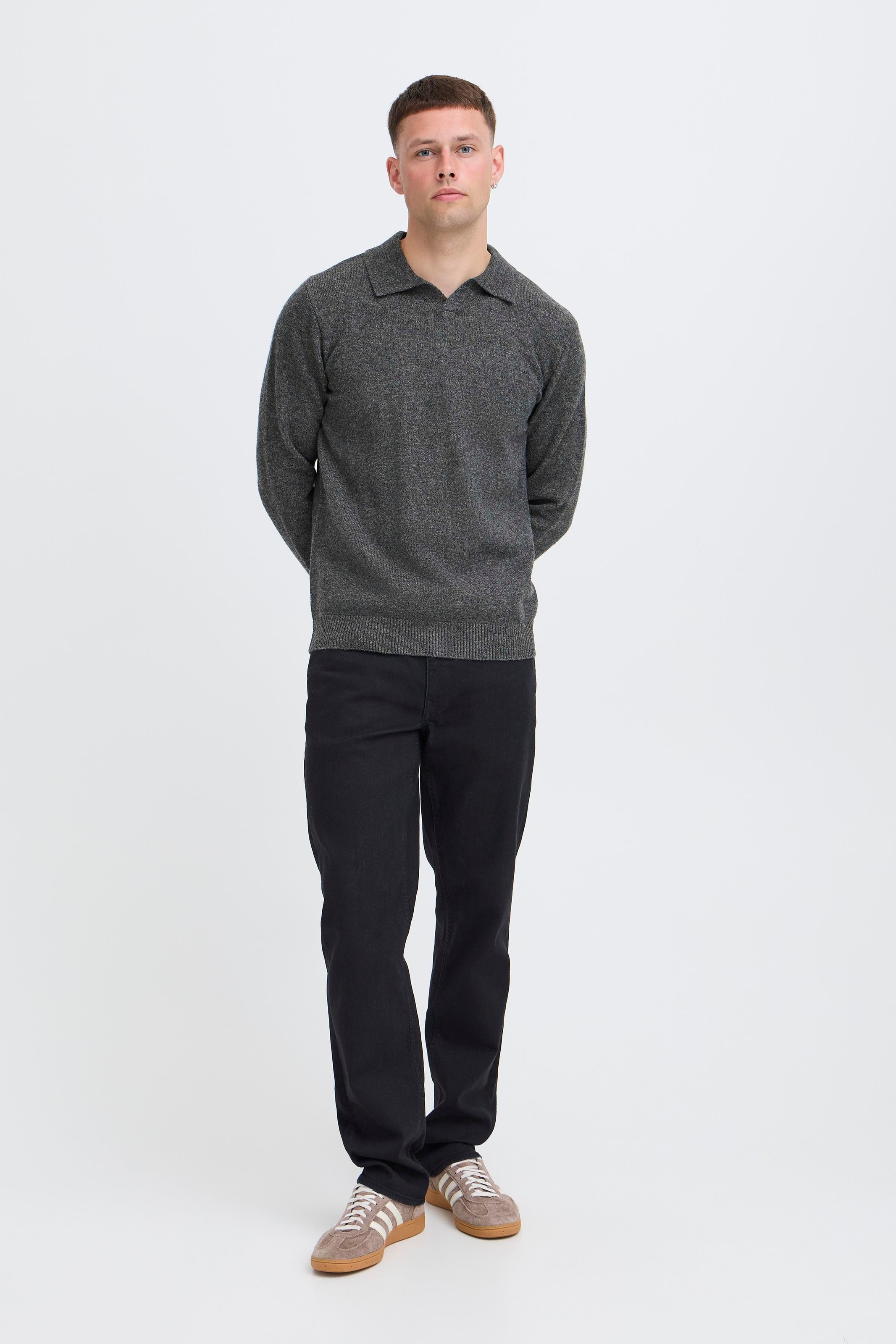 Blend Polokragenpullover »BHBRANKO POLO SPLITN.«