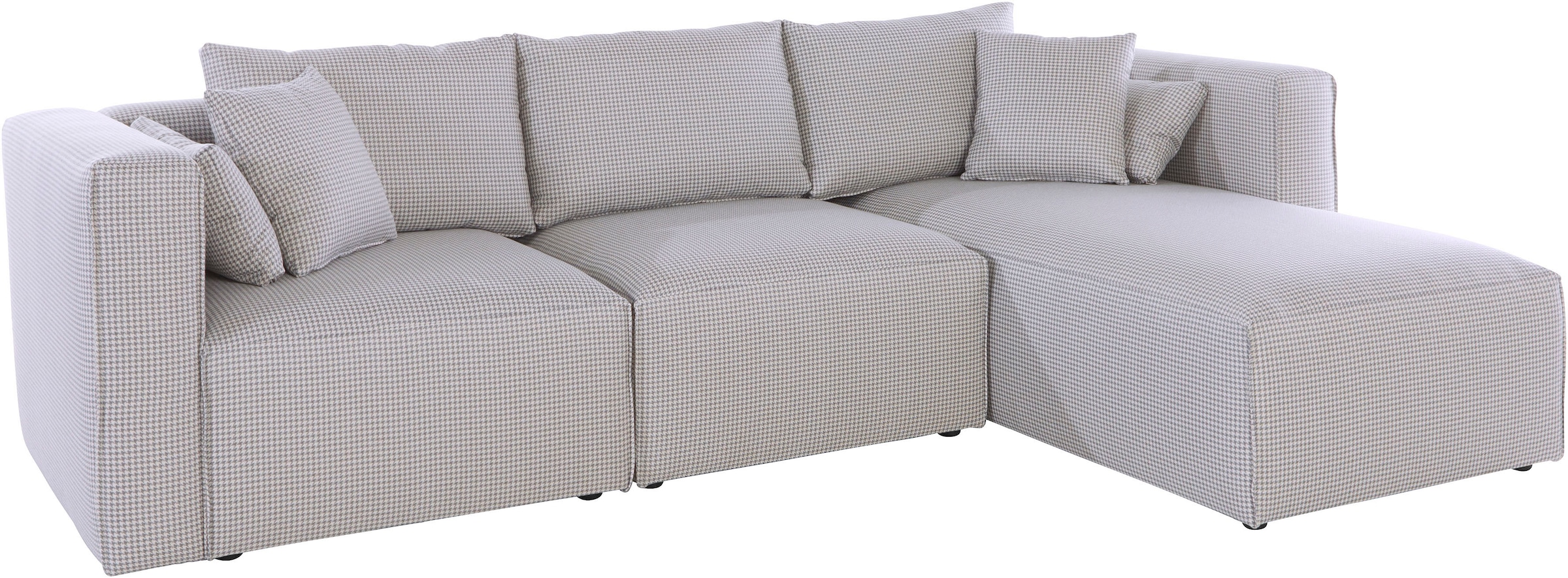 Guido Maria Kretschmer Home&Living Ecksofa »Comfine L-Form«, zusammengesetzt aus Modulen, 3 Bezugsqualitäten und viele Farben