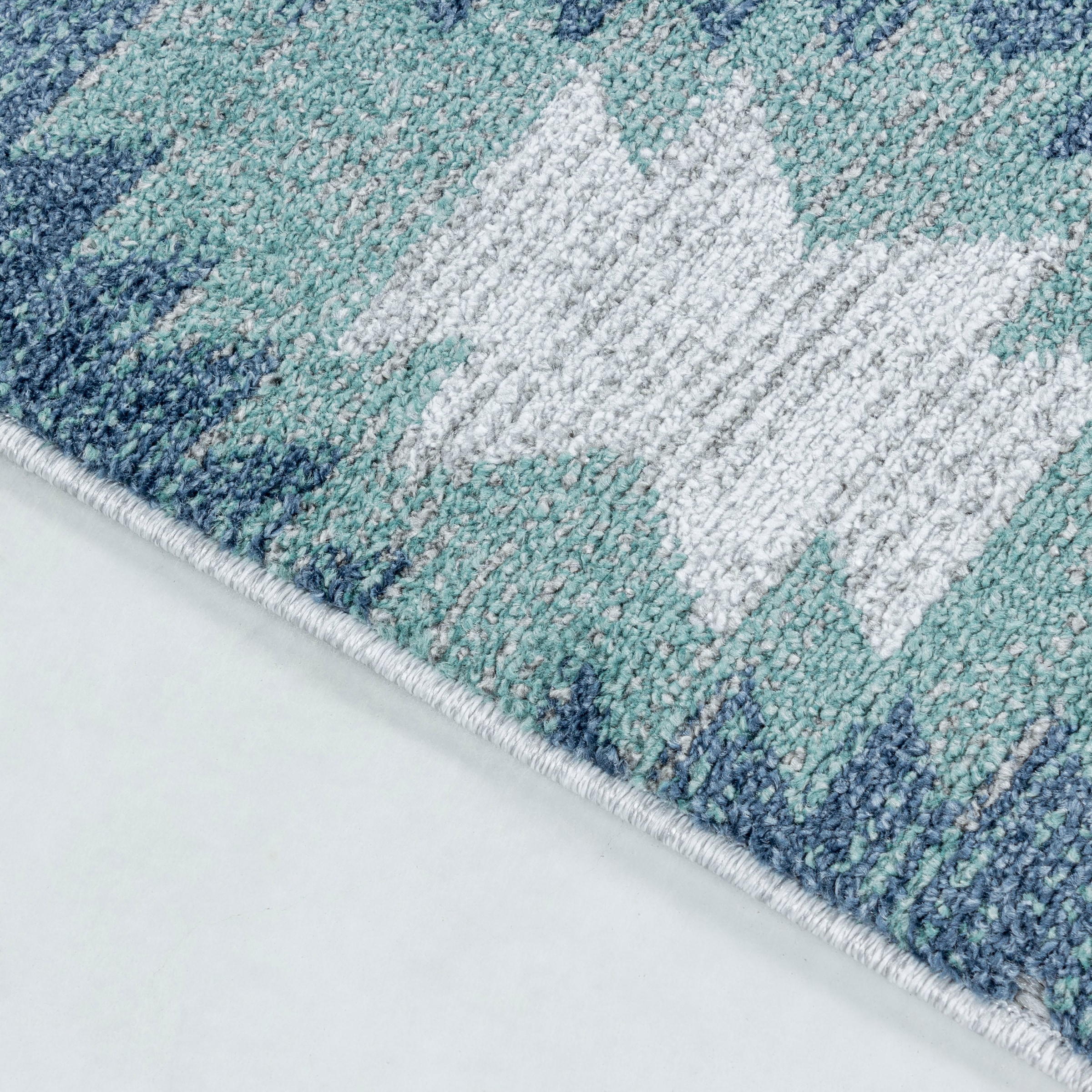 Ayyildiz Teppiche Outdoorteppich »BAHAMA 5153« rechteckig 8 mm Höhe Läufer, Flachflor mit Hoch-Tief-Struktur, In-und Outdoor geeignet