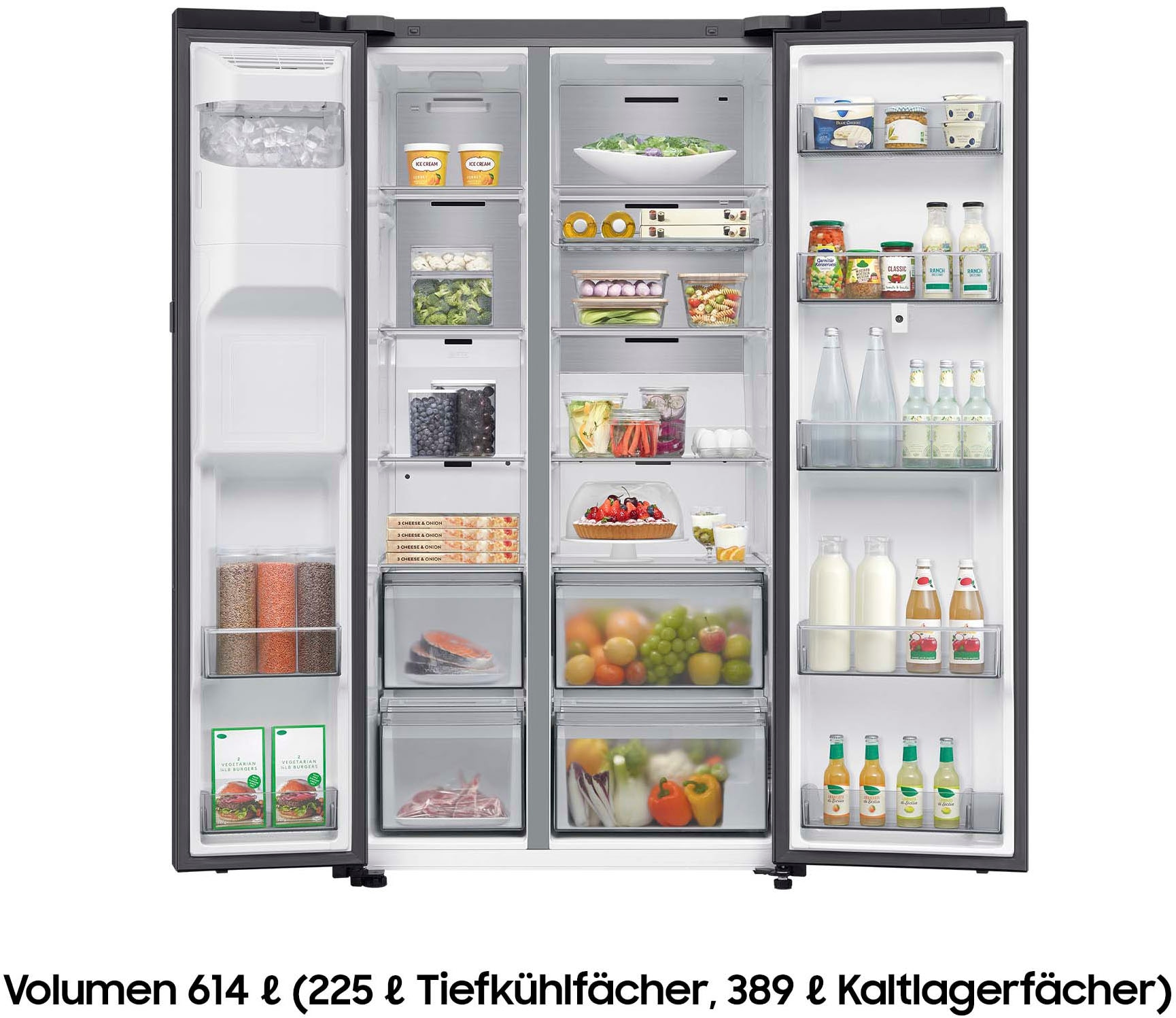 Samsung Side-by-Side RS97F »RS90F66BEFEF«