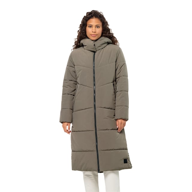 Jack Wolfskin Funktionsmantel »KAROLINGER LONG COAT W«, mit  Kunstfaserfüllung bei